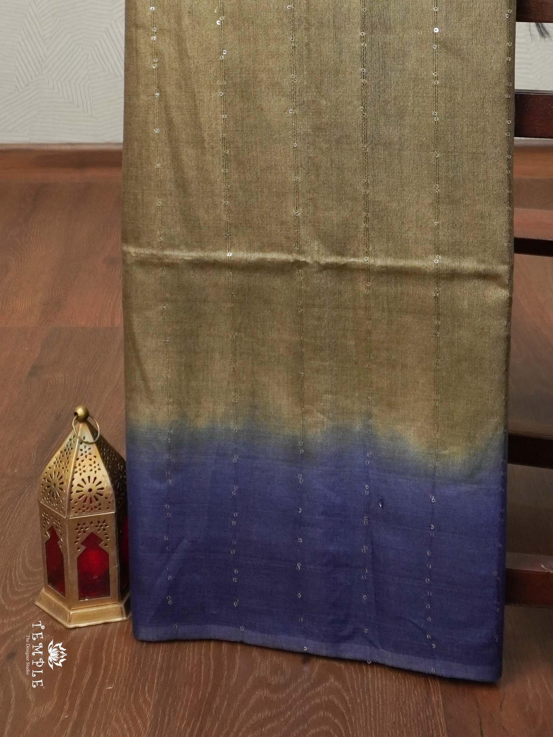 Baswada Cotton Saree With Sequins Work | TTDS2081
