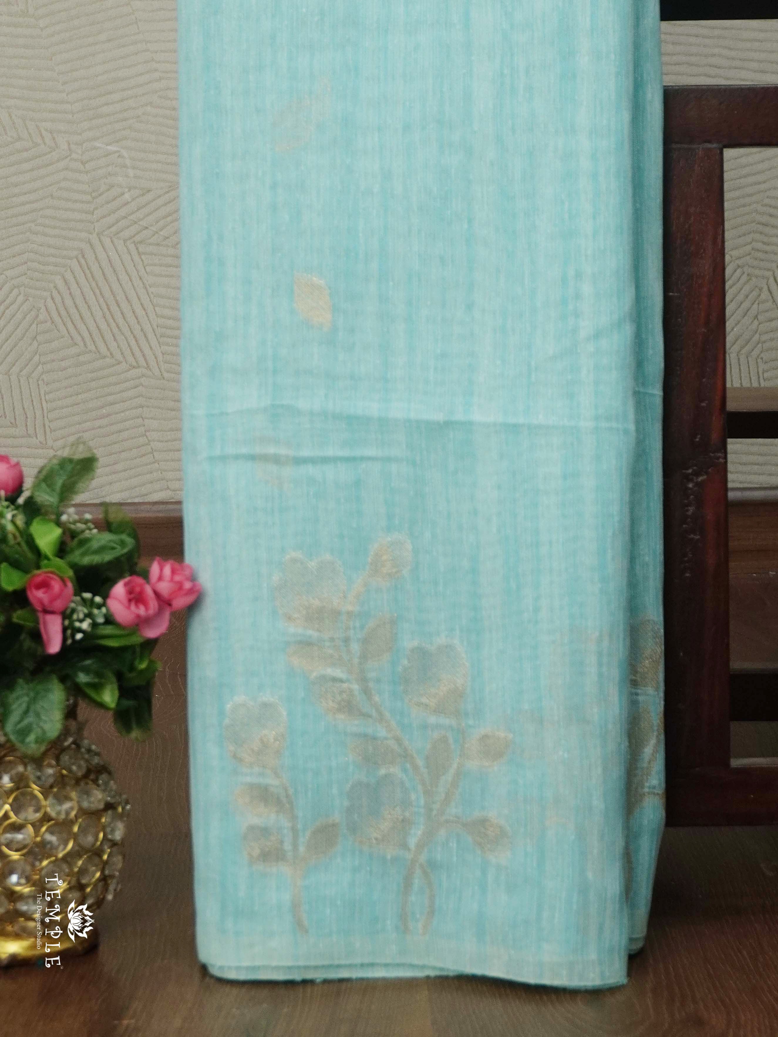 Linen Silk Saree | TTDS2522