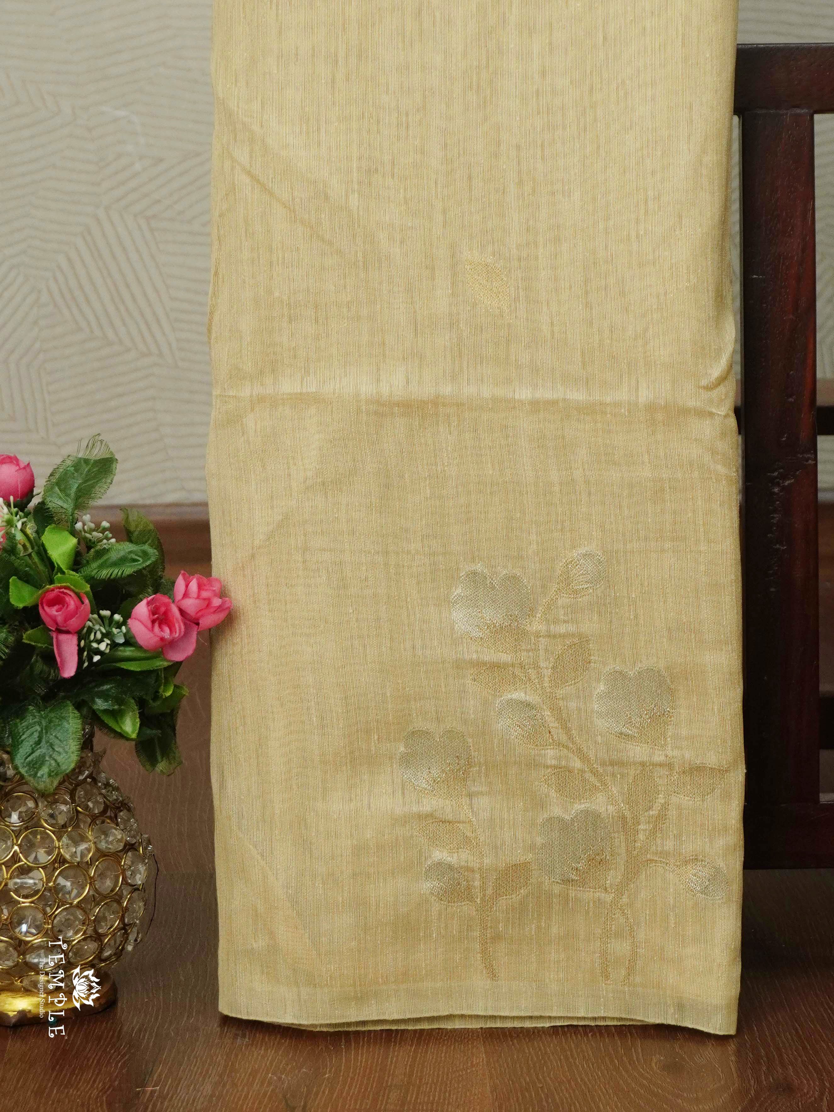 Linen Silk Saree | TTDS2522