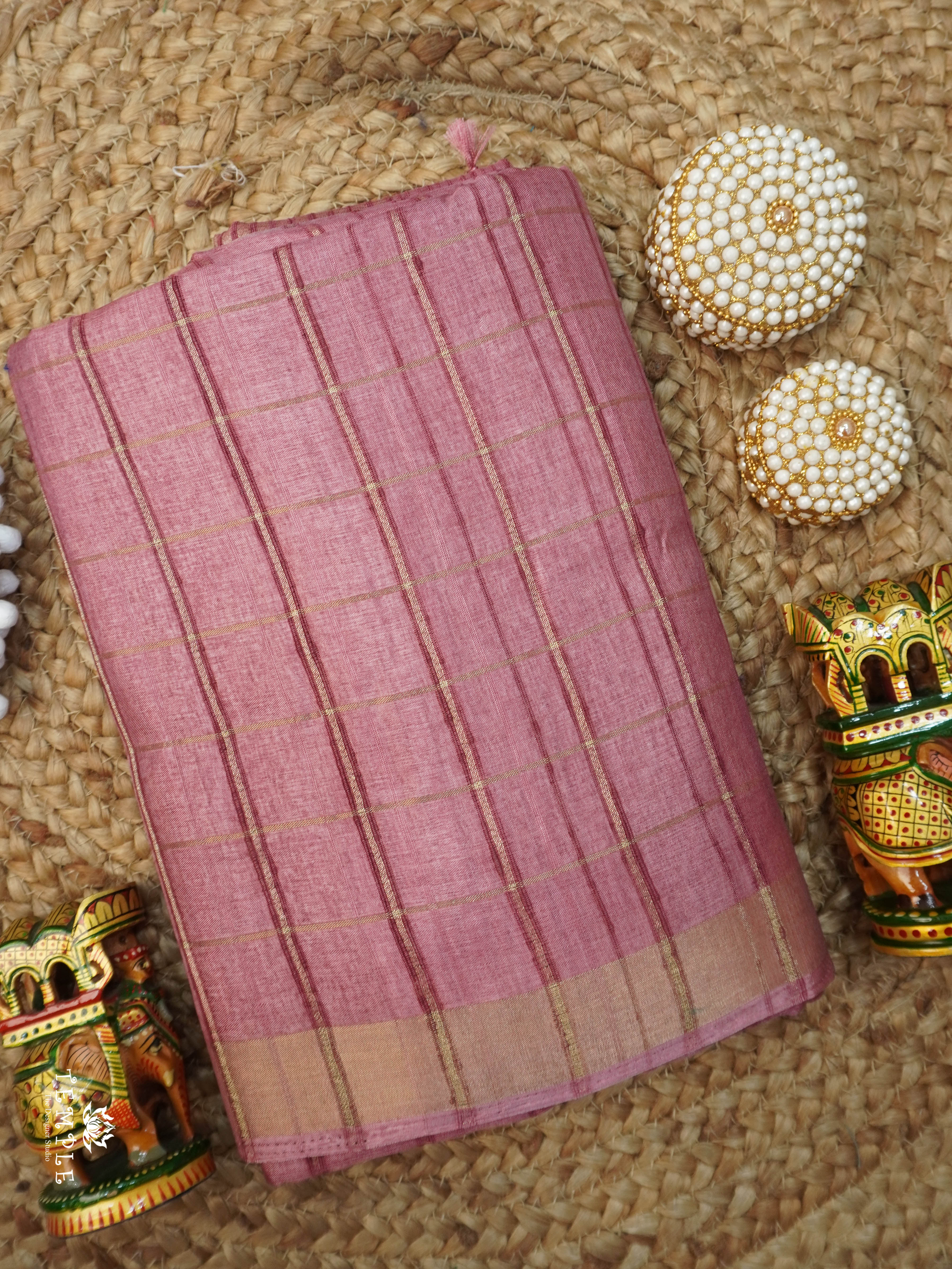 Handloom Matka Silk Saree | TTDS3007