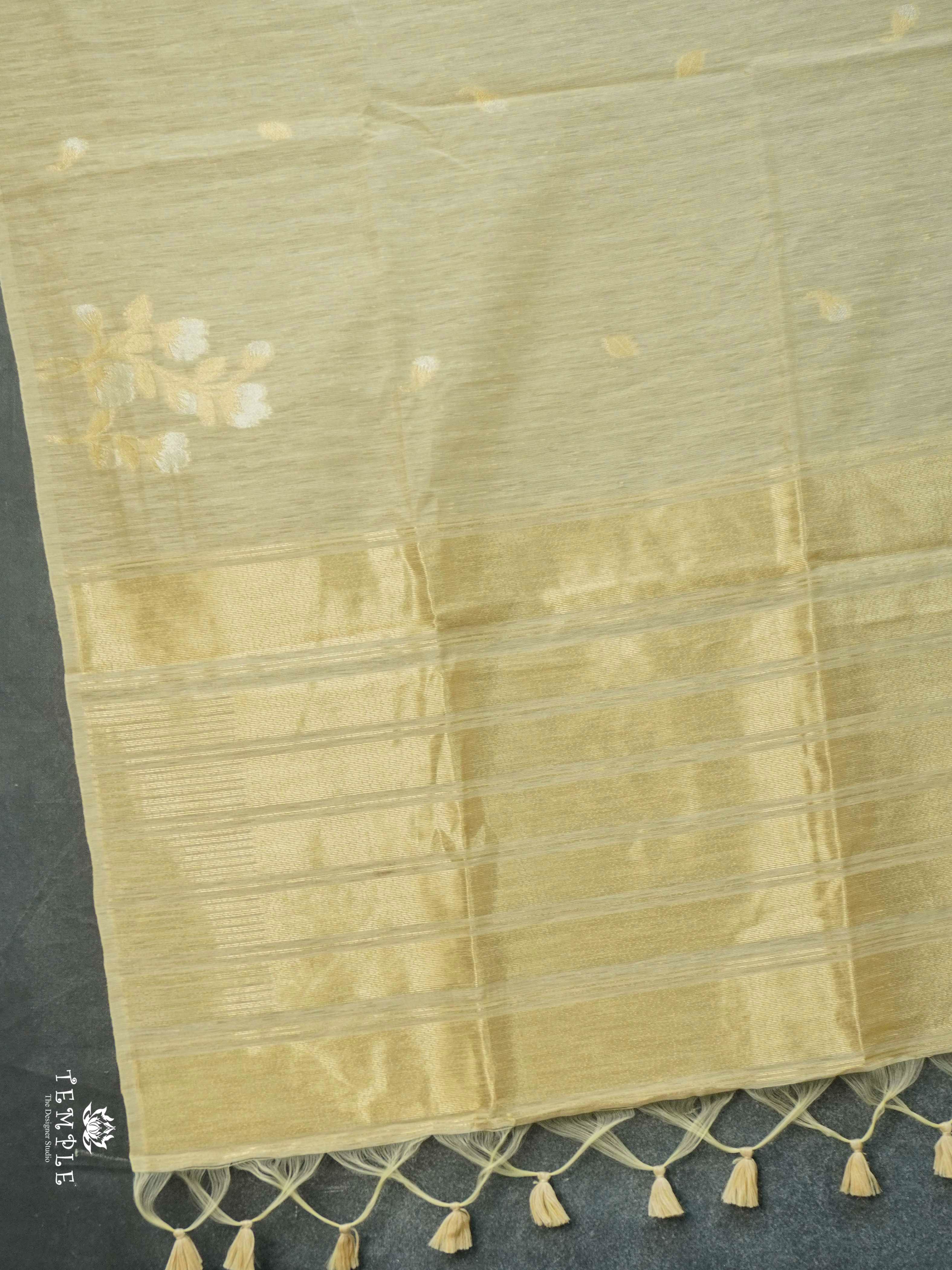 Linen Silk Saree | TTDS2522
