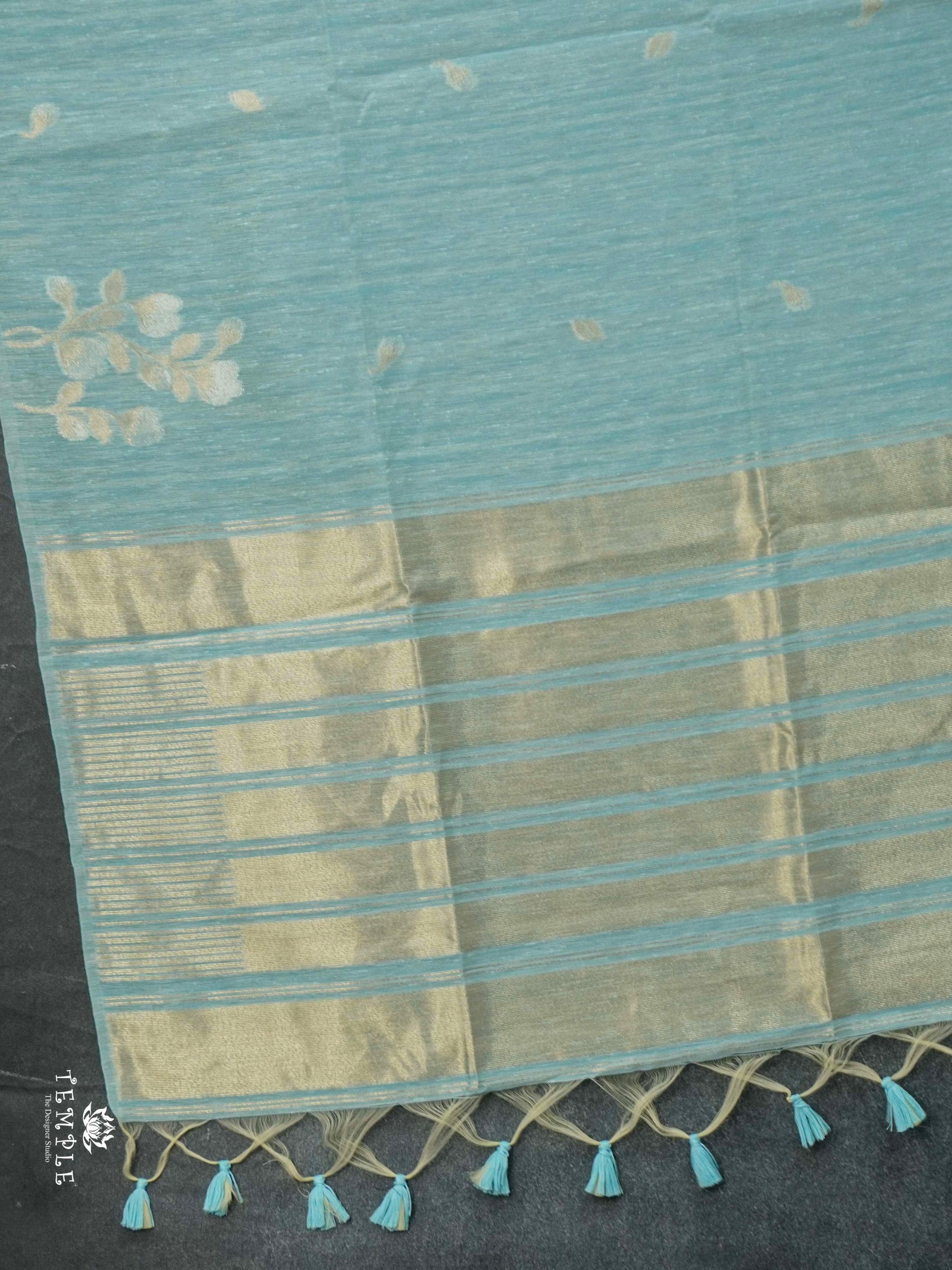 Linen Silk Saree | TTDS2522