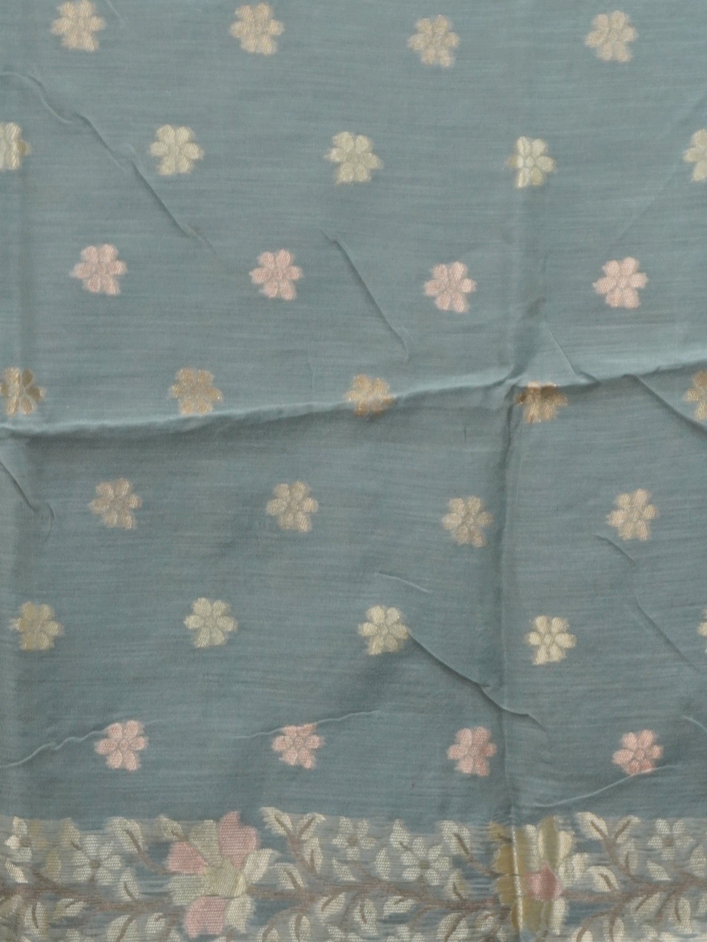 Linen Cotton Saree | TTDS3372