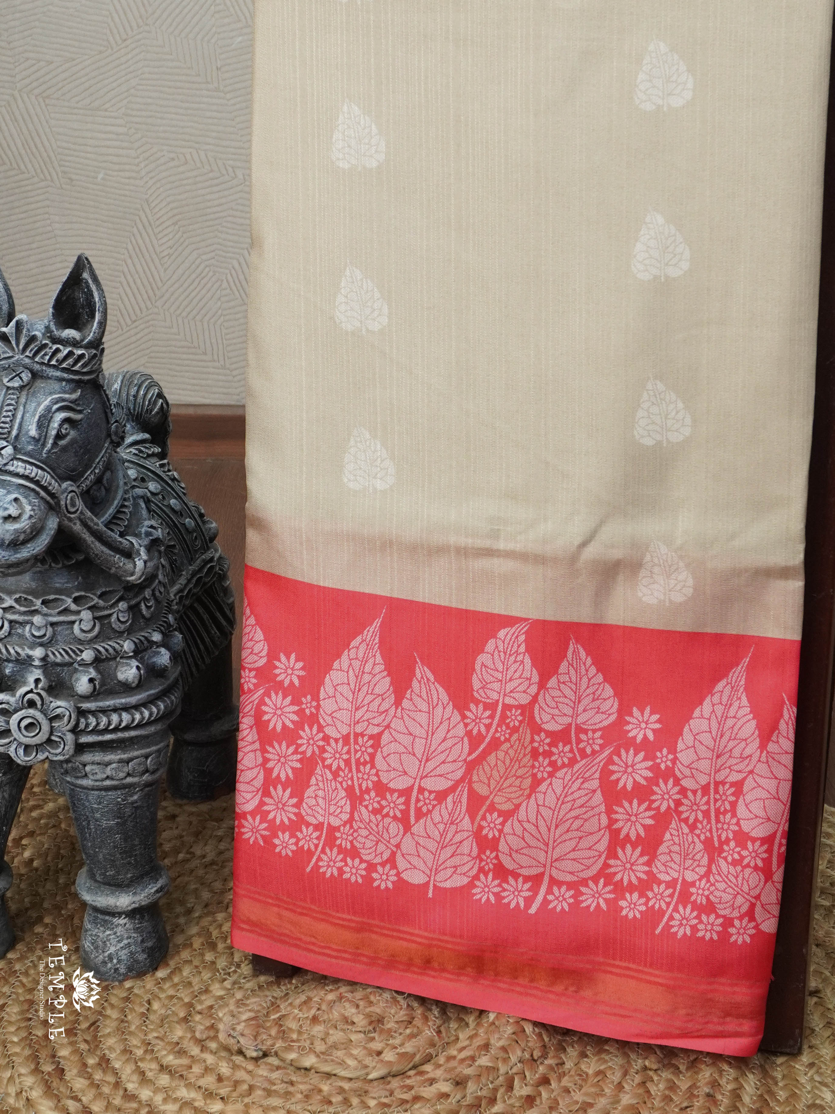 Chanderi cotton saree | TTDS3015