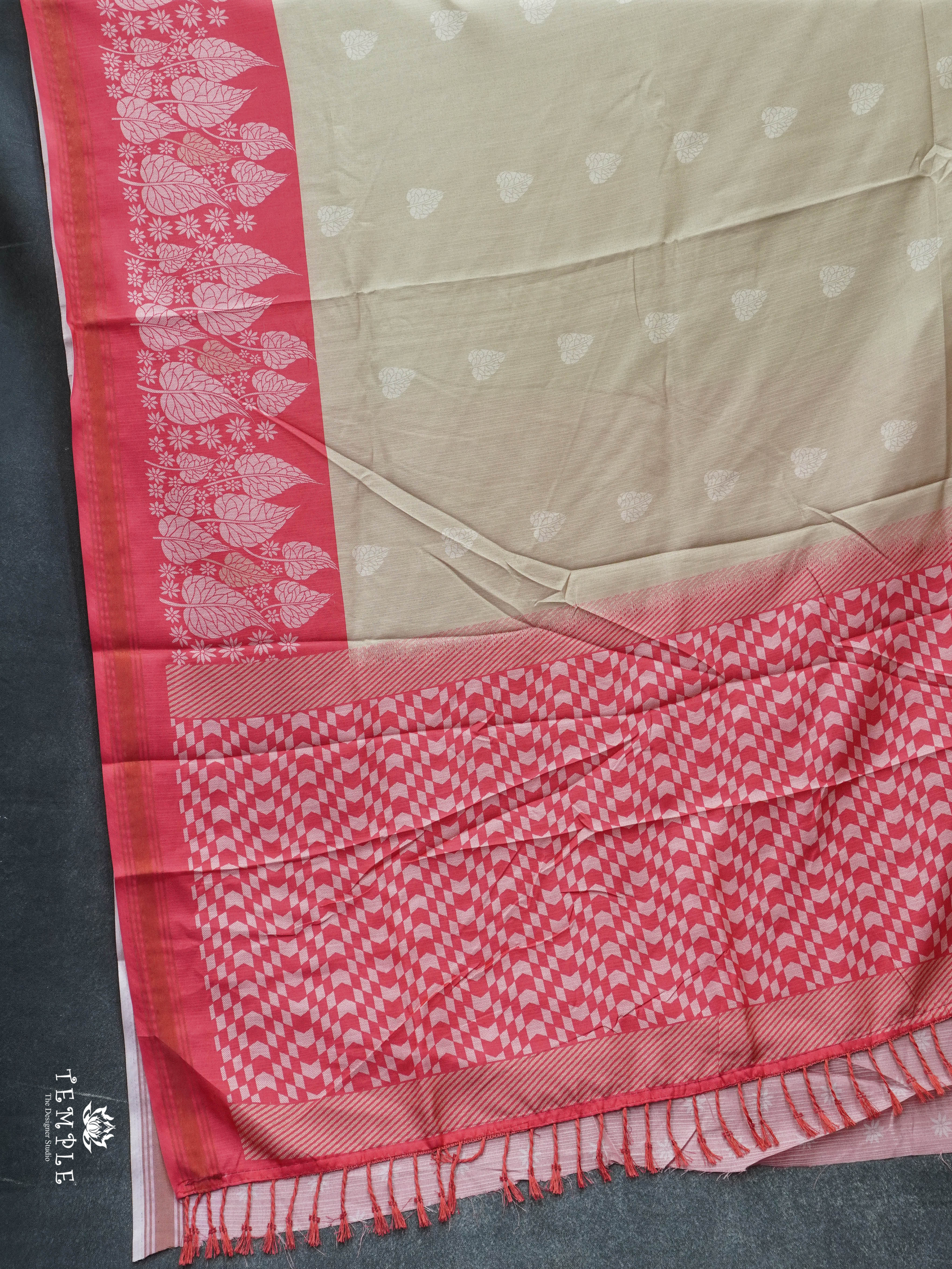 Chanderi cotton saree | TTDS3015