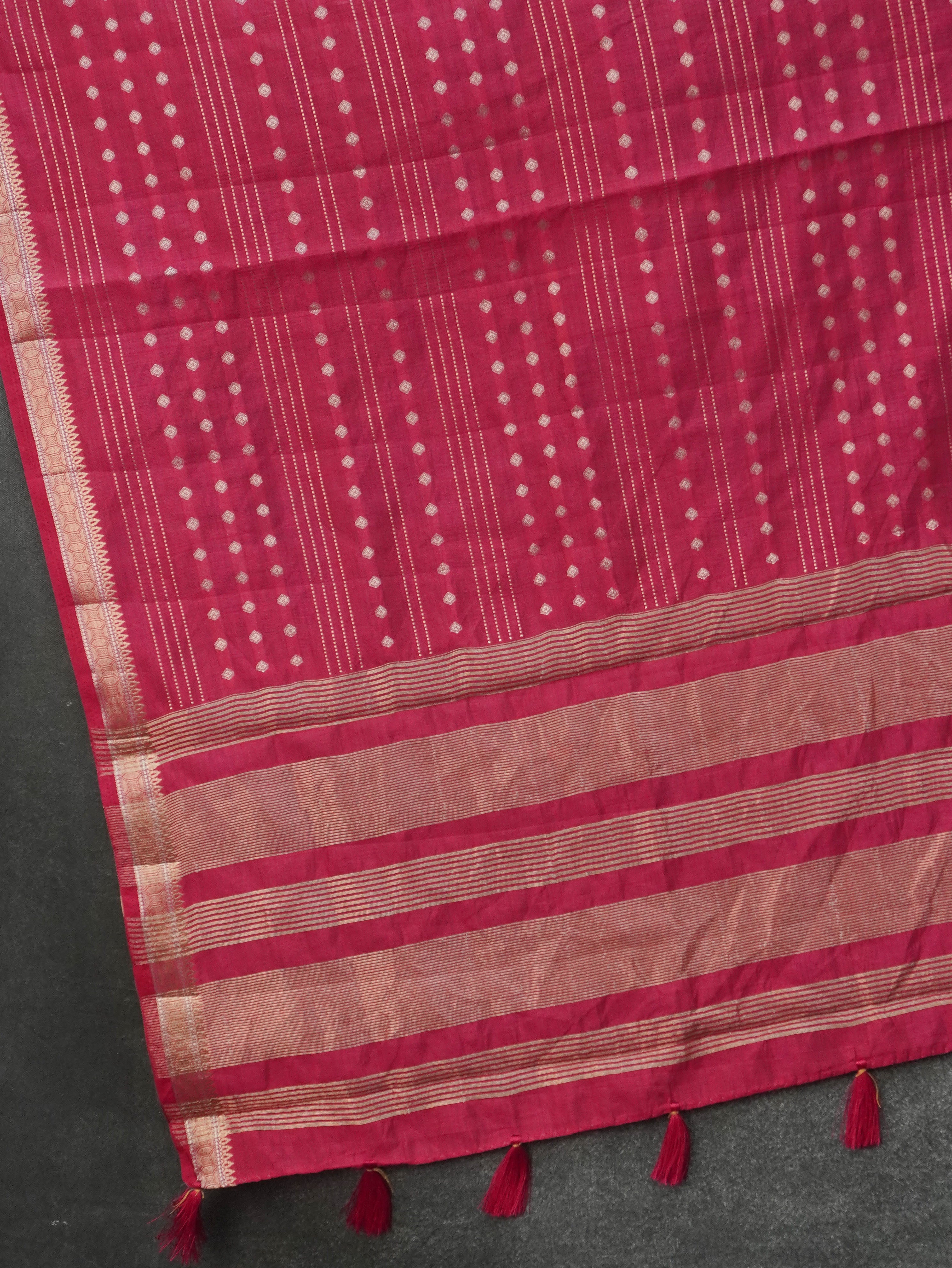 Semi Tussar Silk Saree | TTDS3478