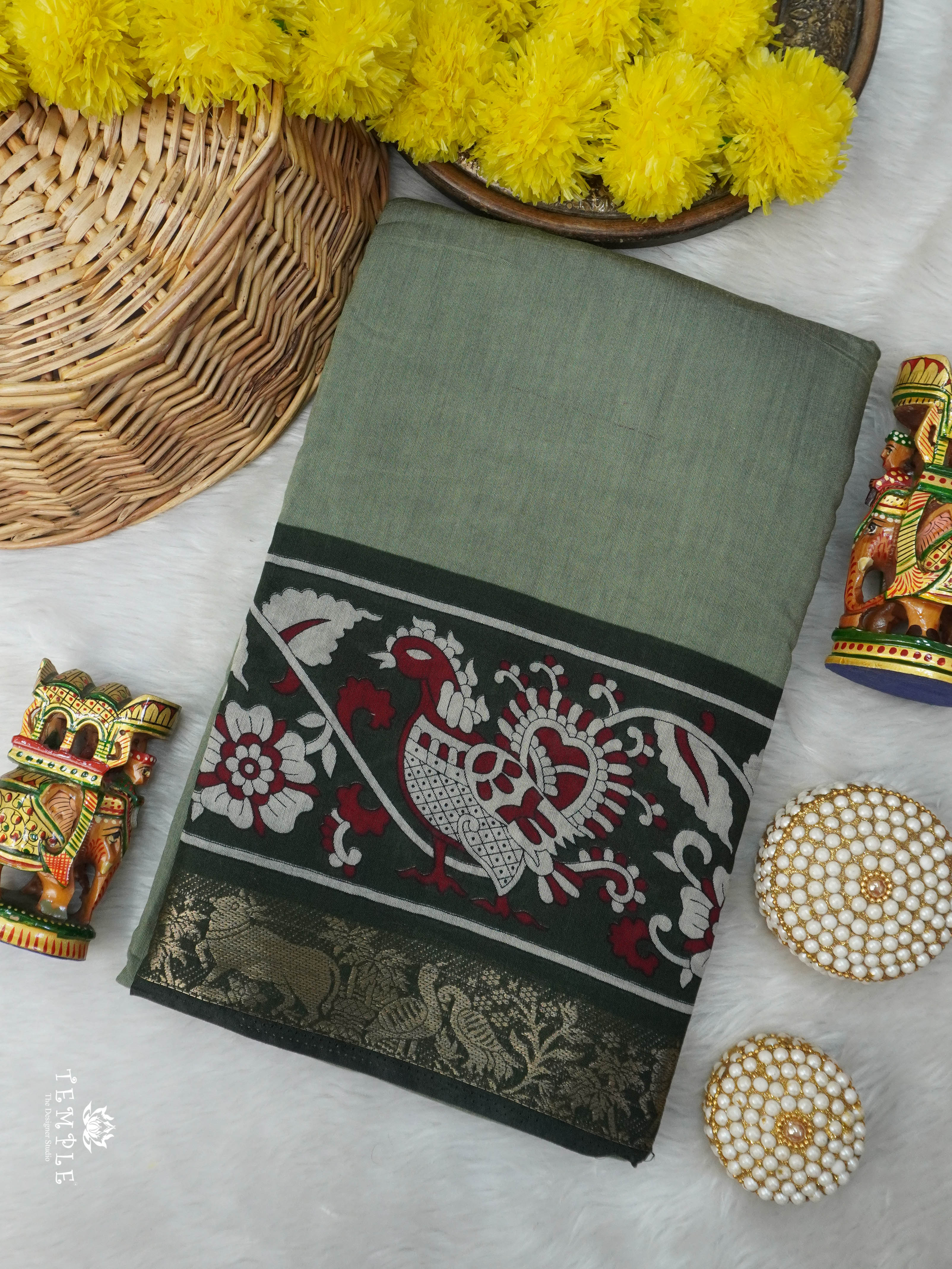 Mangalagiri Cotton Saree | TTDS3019