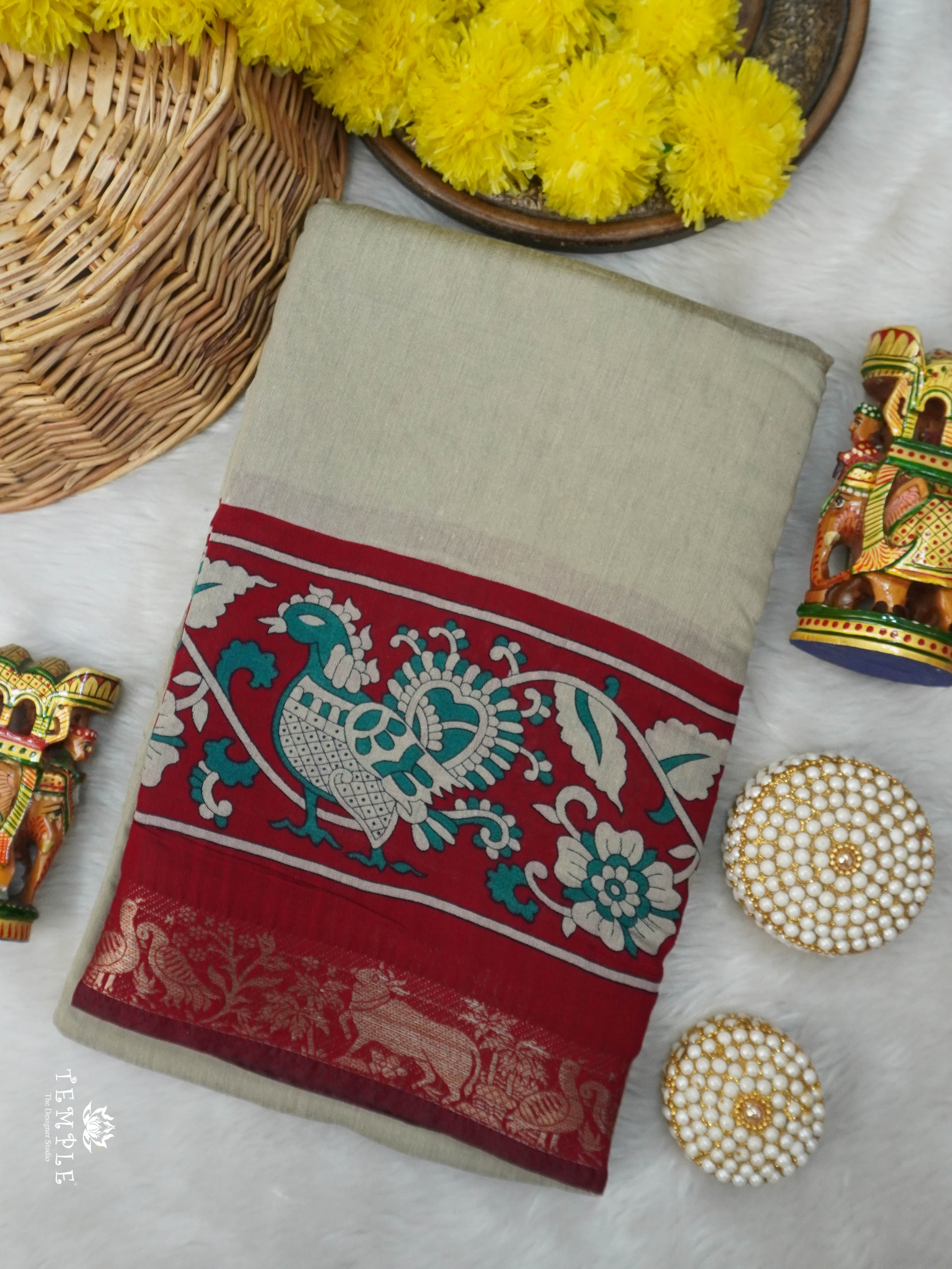 Mangalagiri Cotton Saree | TTDS3019