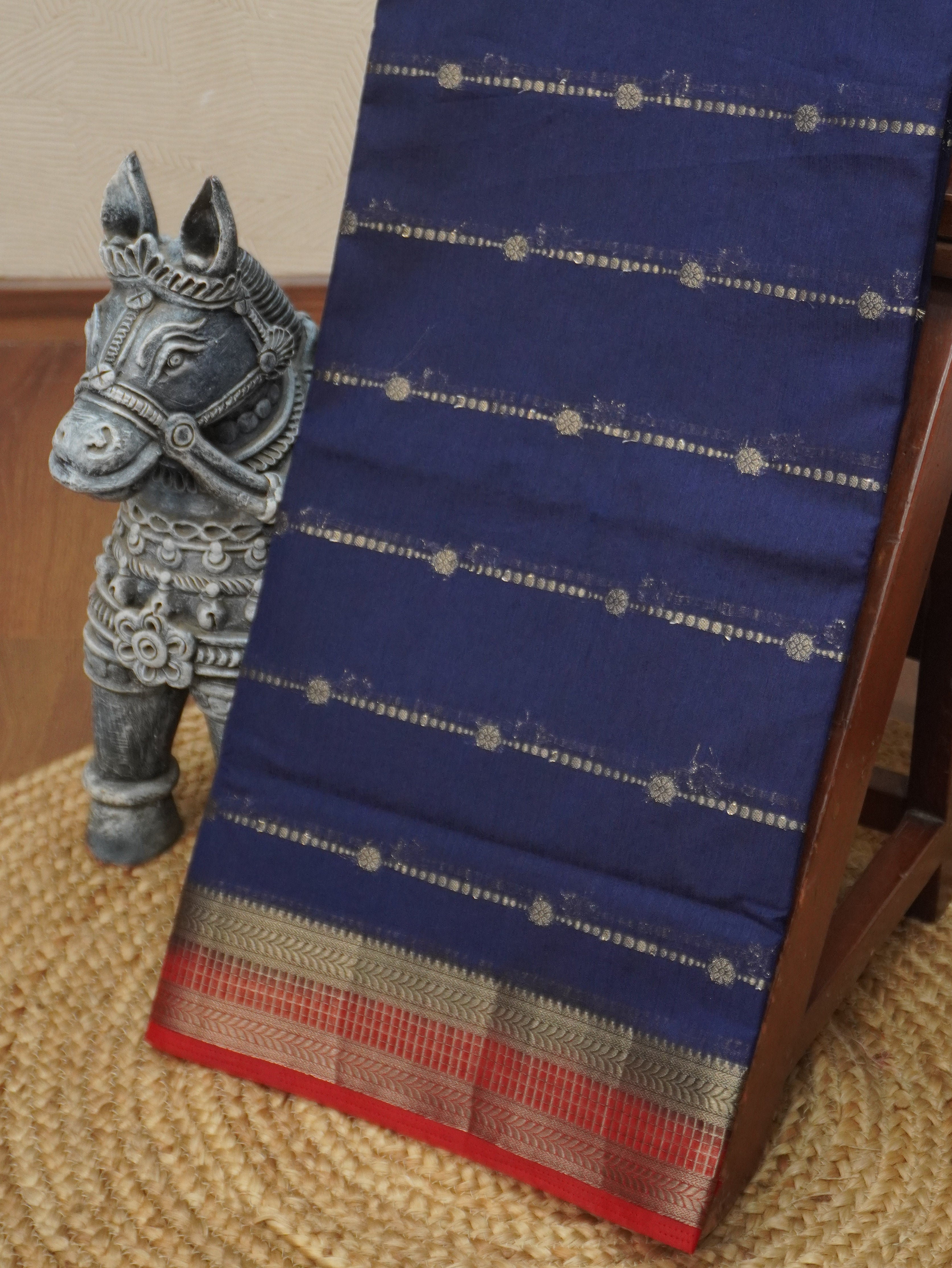 Jute Silk Cotton Saree | TTDS3449 | PRE BOOKING