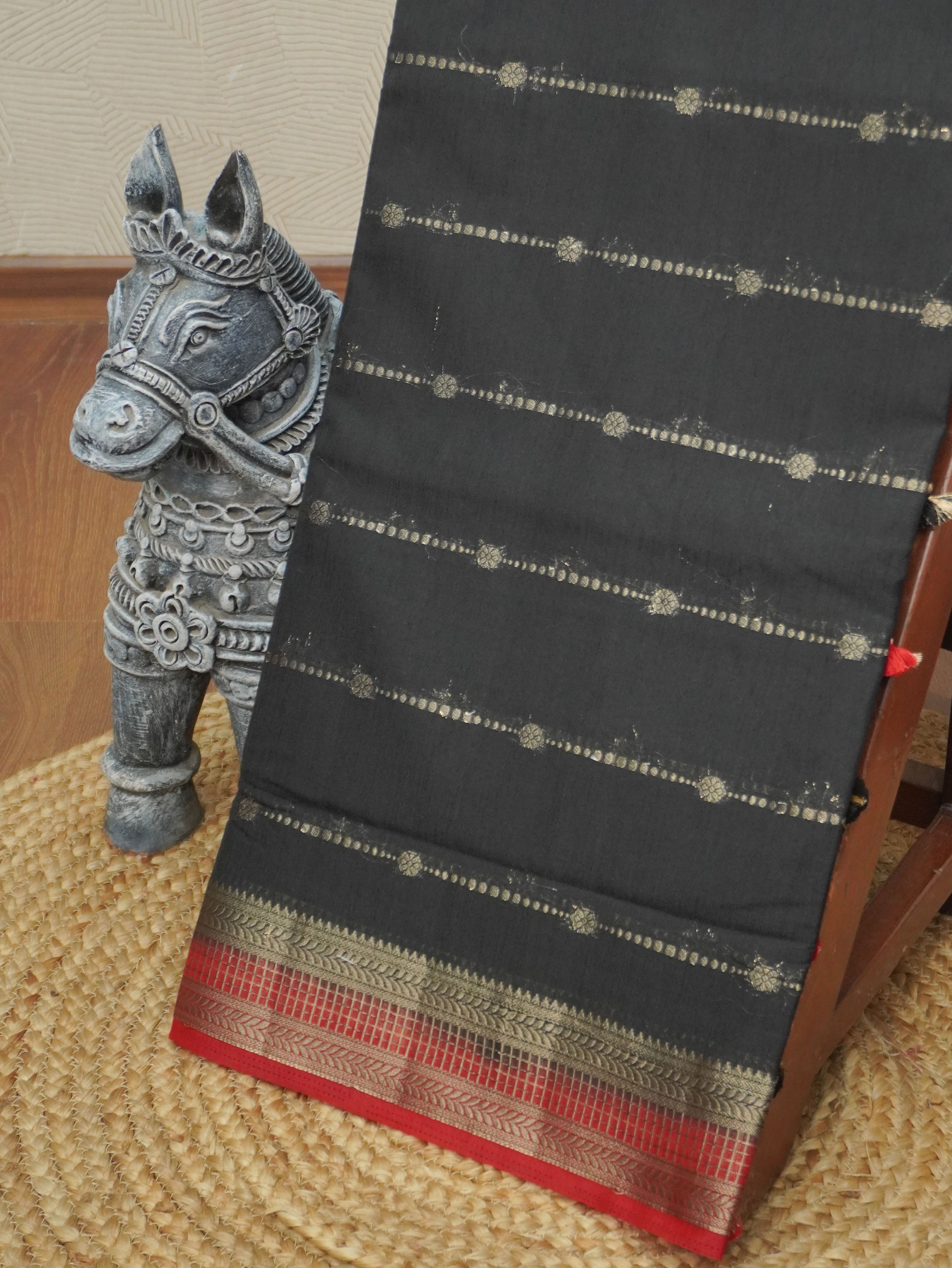 Jute Silk Cotton Saree | TTDS3449 | PRE BOOKING