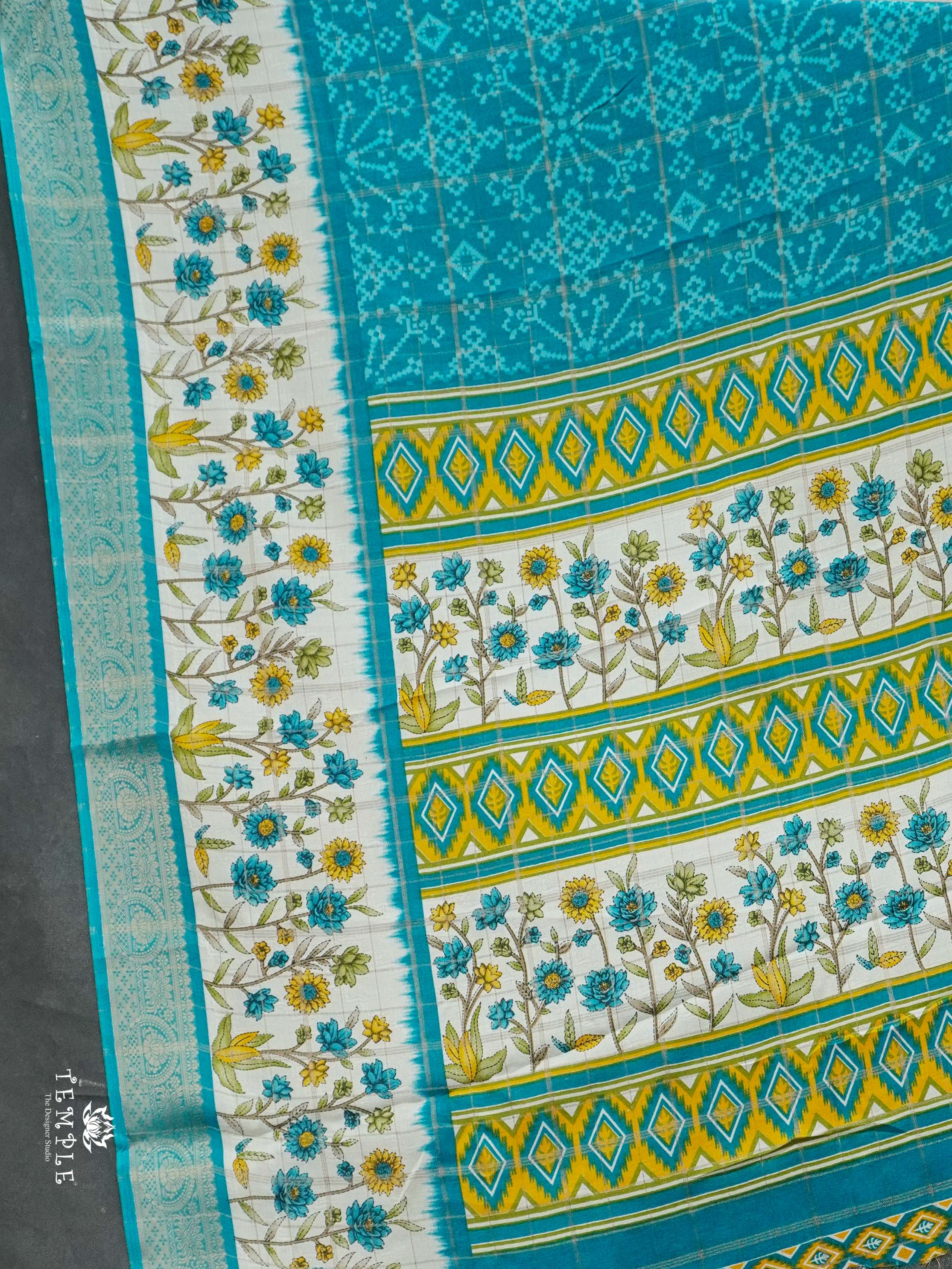 Printed Georgette Saree | TTDS2534