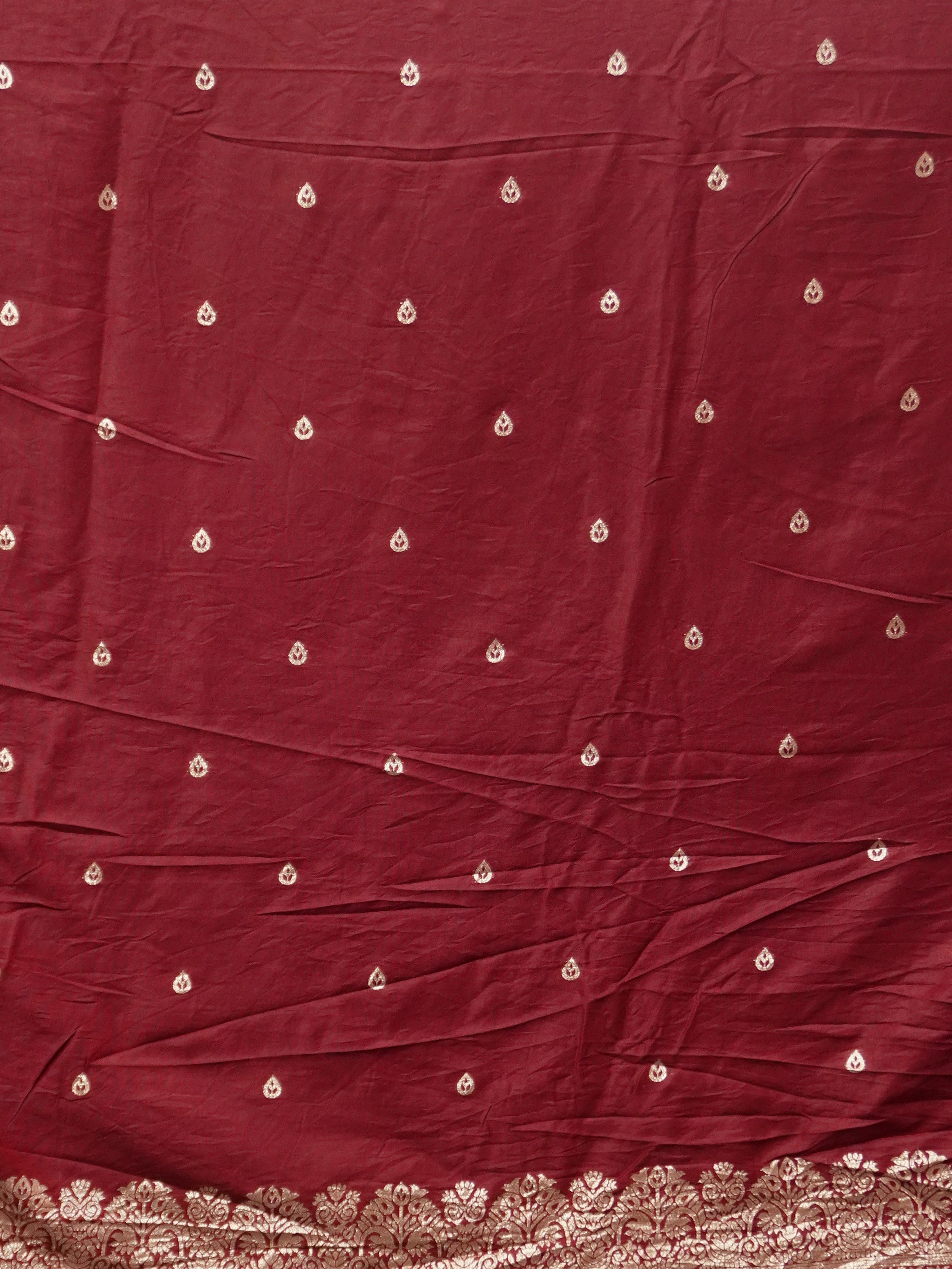 Viscose georgette Saree | TTDS3452