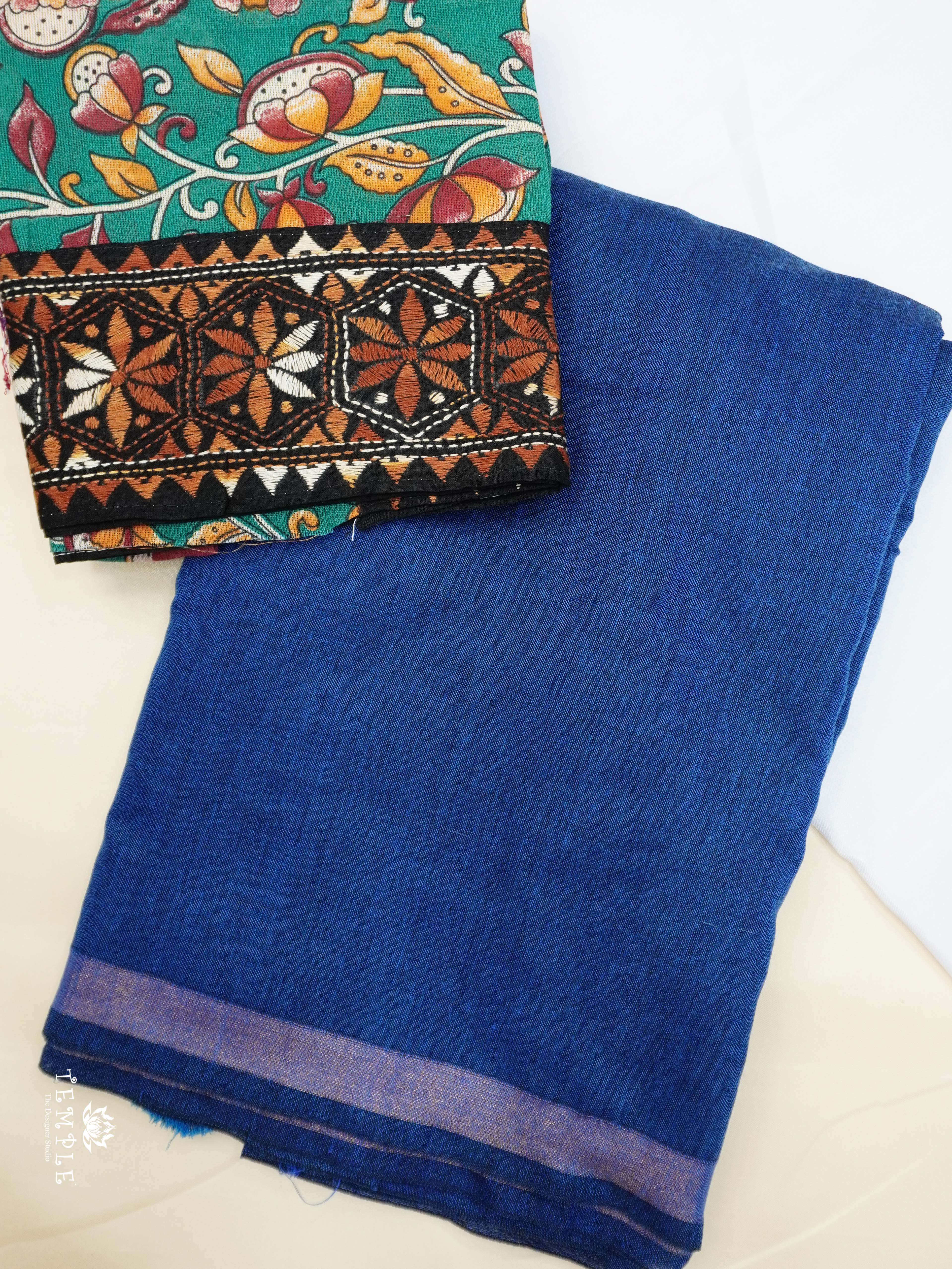 Mul Cotton Sarees With Printed Blouse | TTDS2511