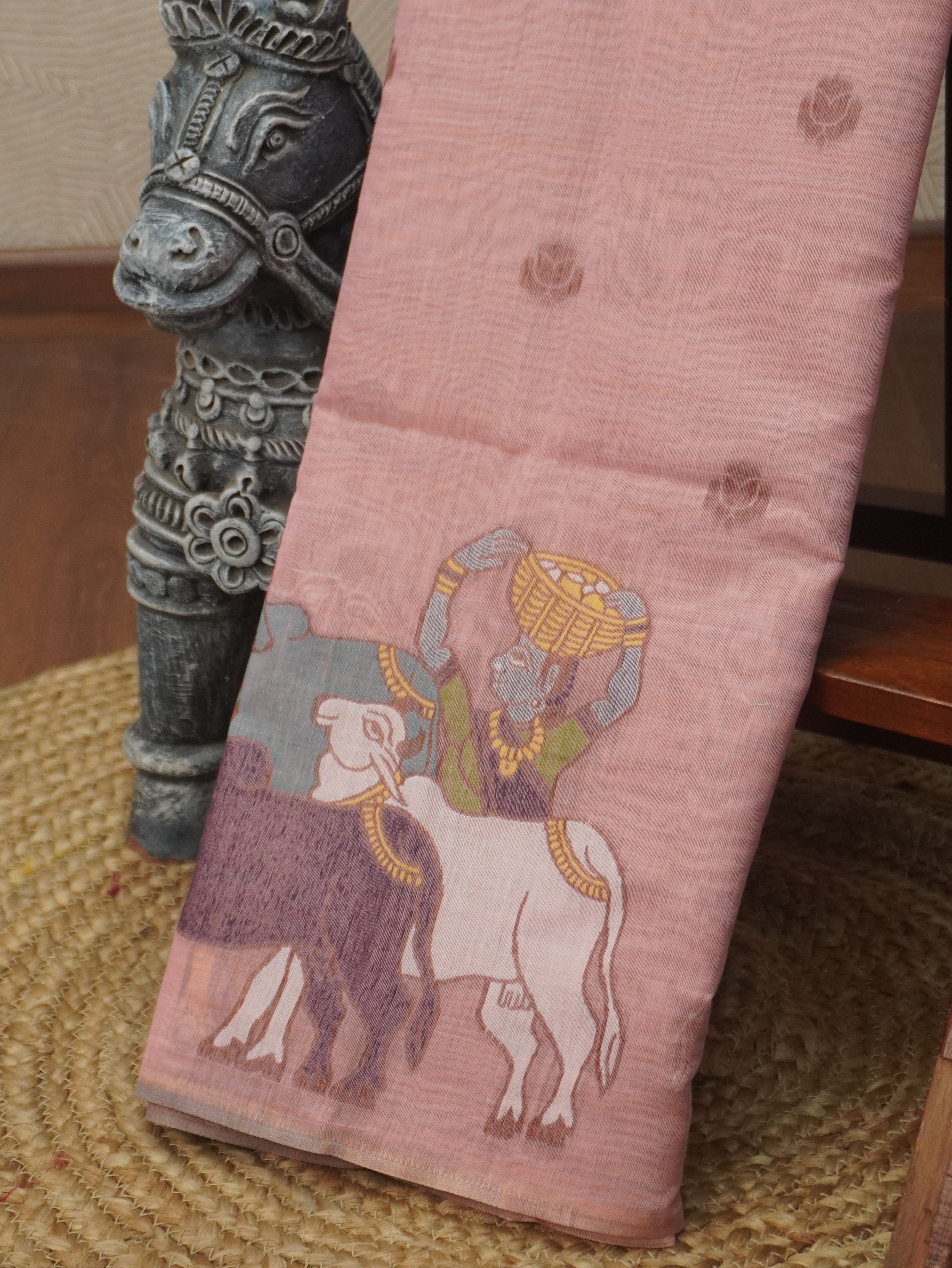 Munga Cotton Saree | TTDS3464