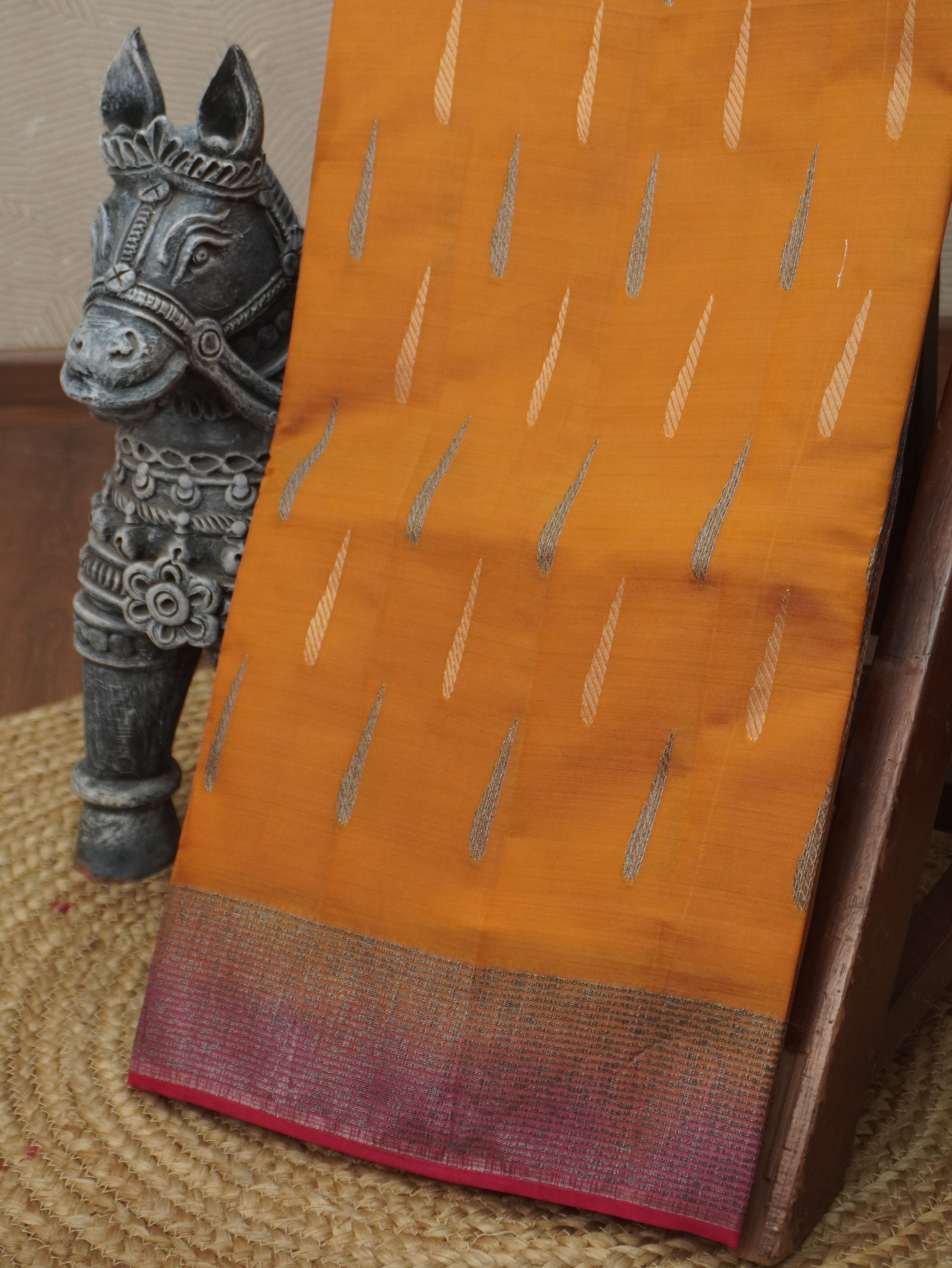 Semi Tussar Silk Saree | TTDS3391
