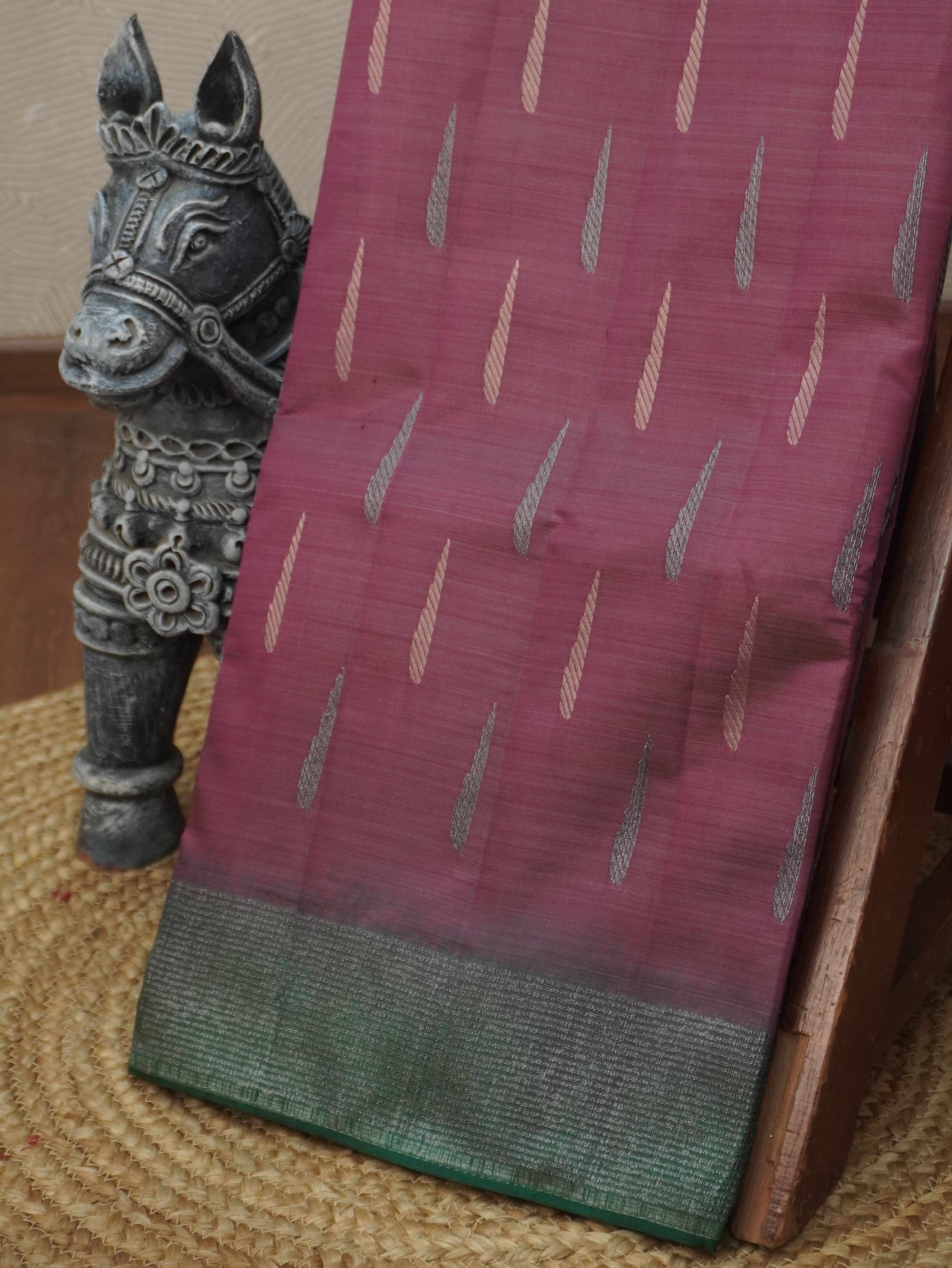 Semi Tussar Silk Saree | TTDS3391
