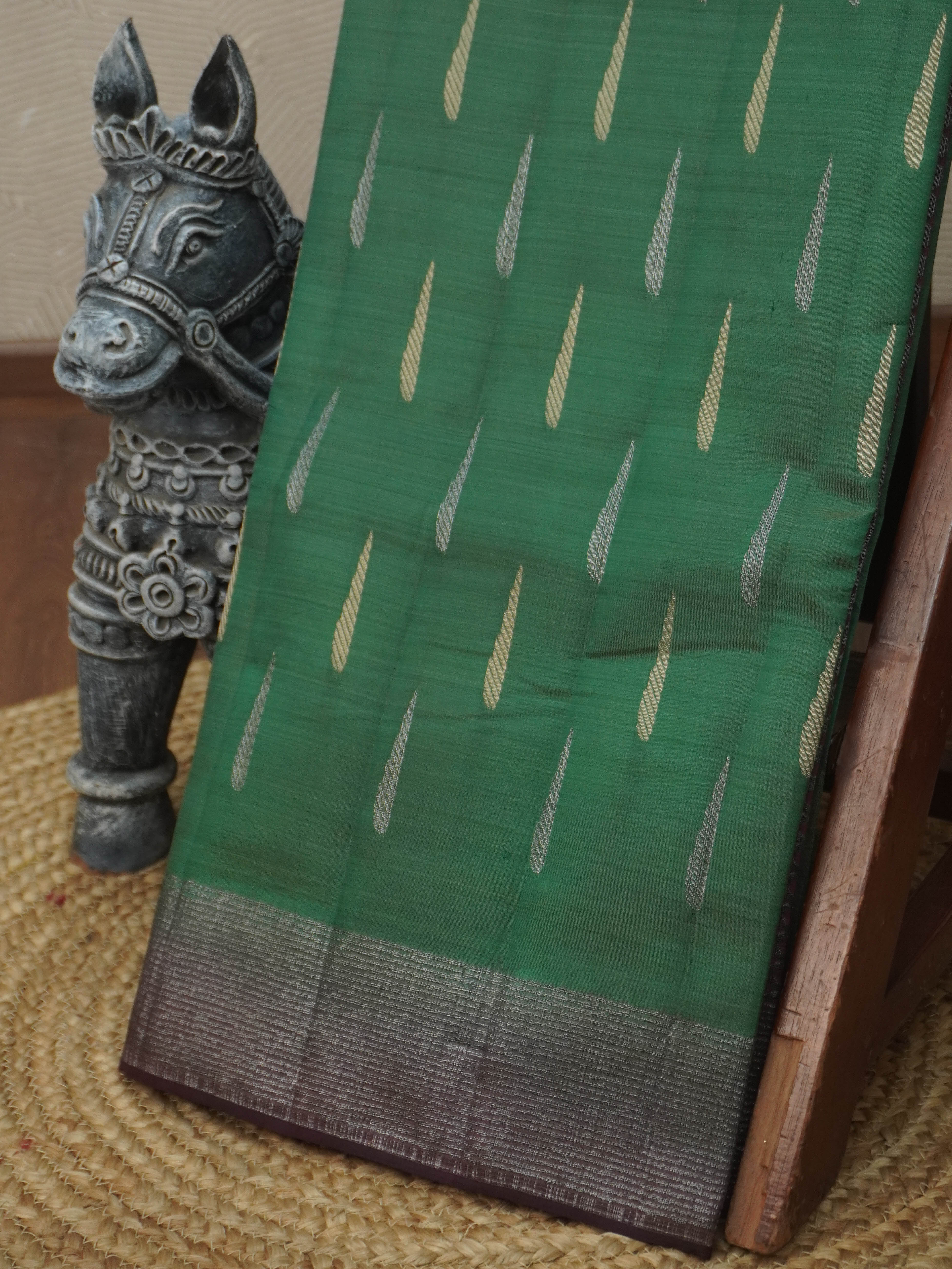 Semi Tussar Silk Saree | TTDS3391