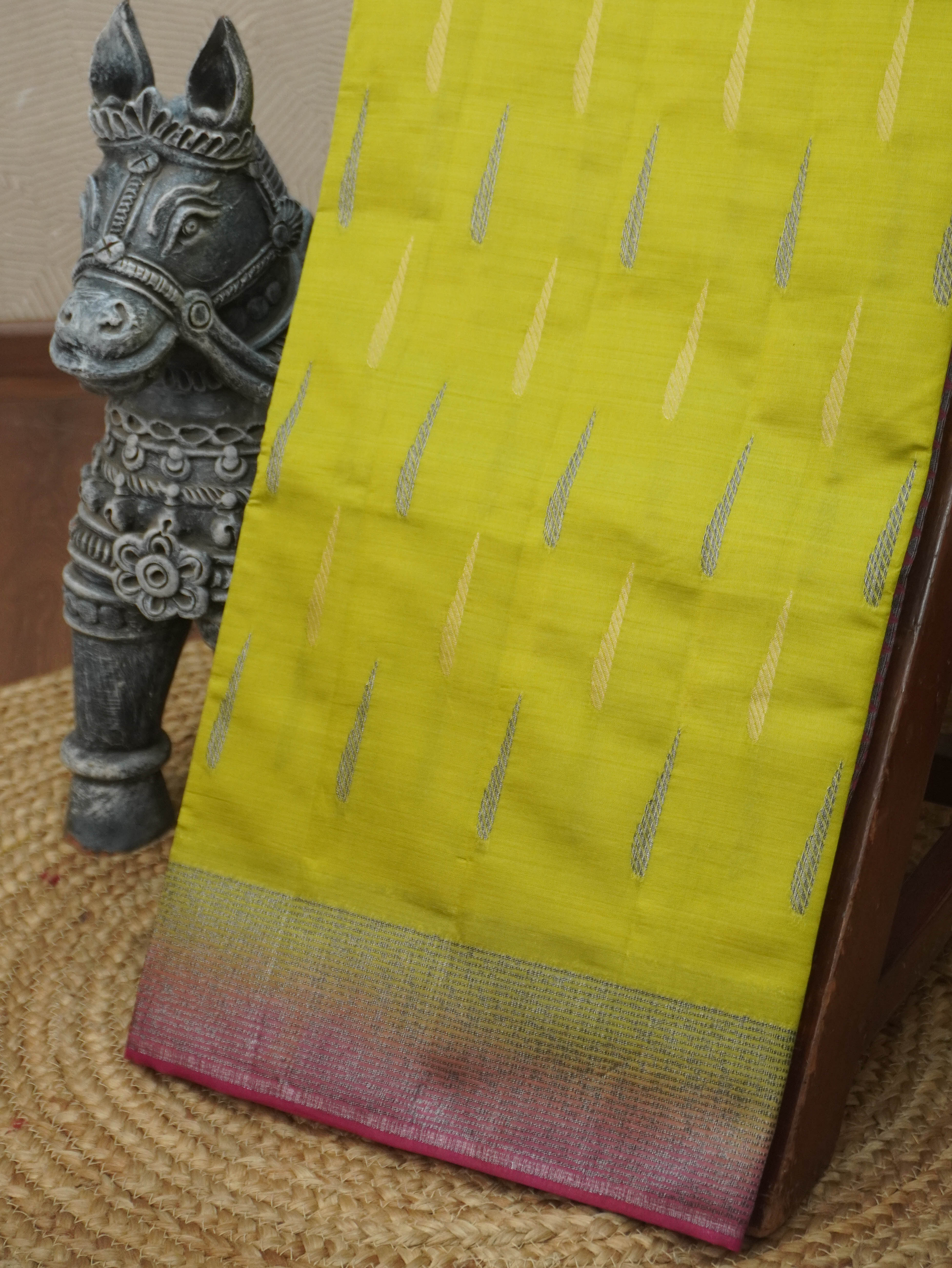 Semi Tussar Silk Saree | TTDS3391