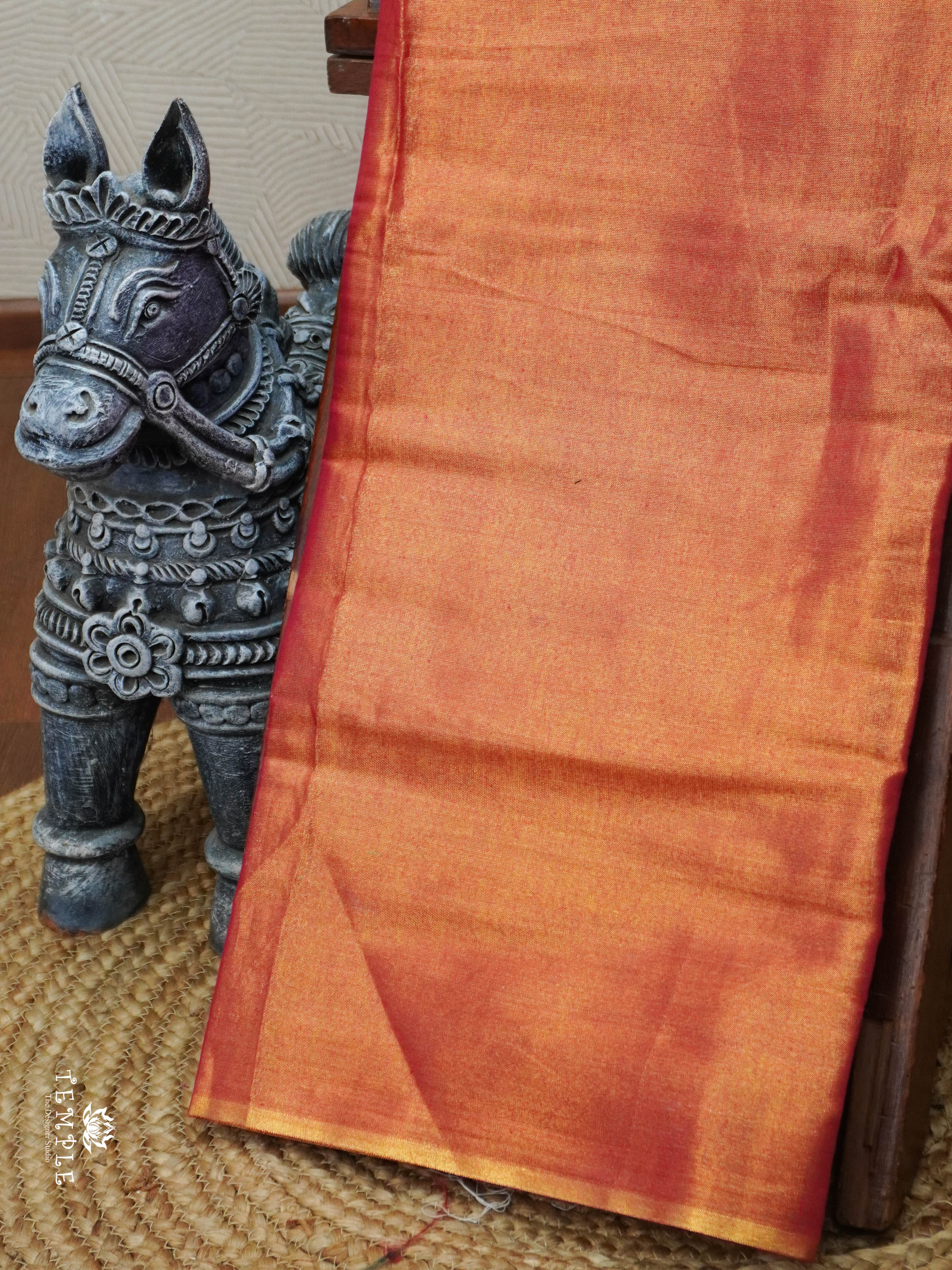 Linen Tissue Saree | TTDS3024