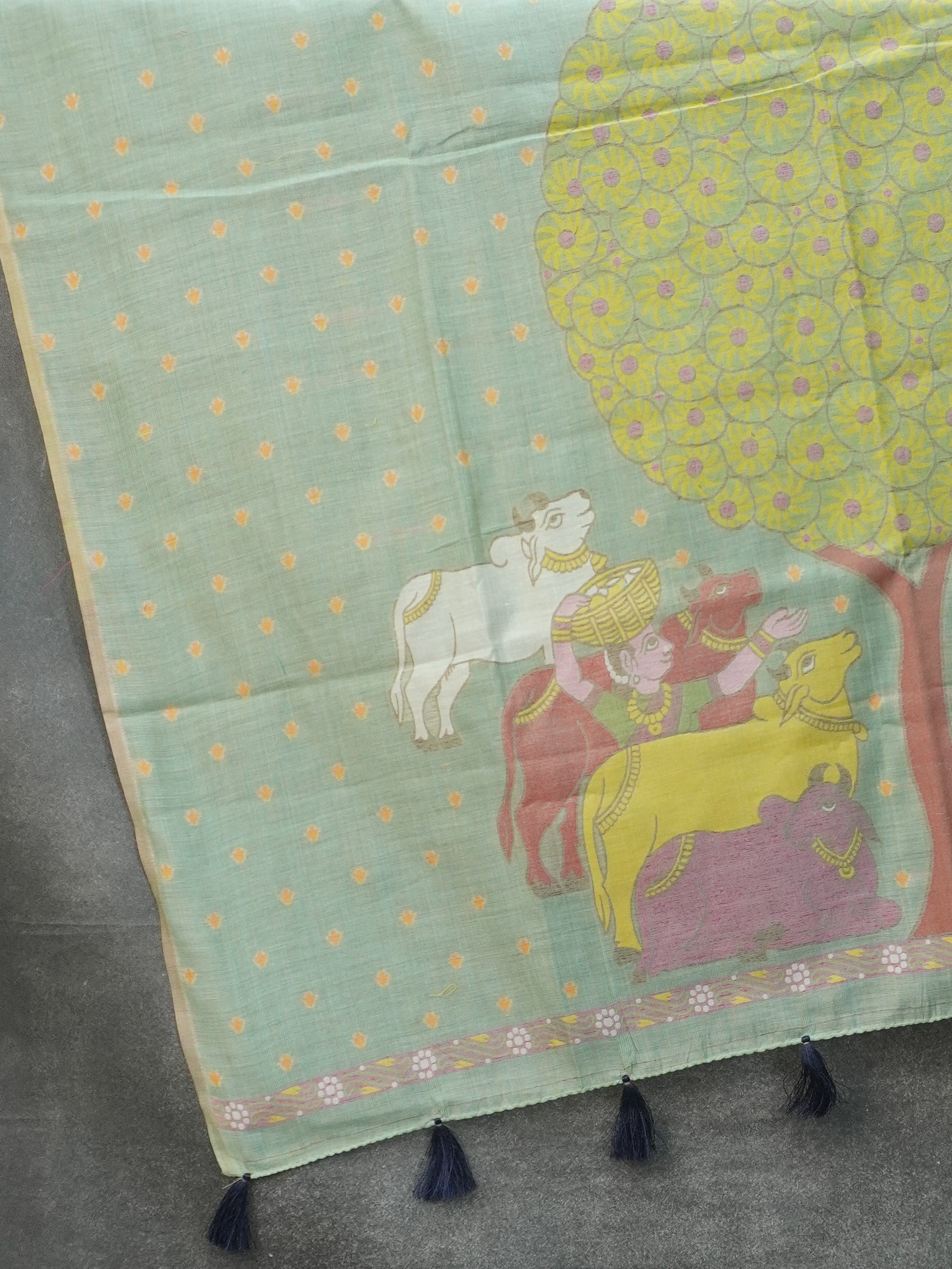 Munga Cotton Saree | TTDS3464