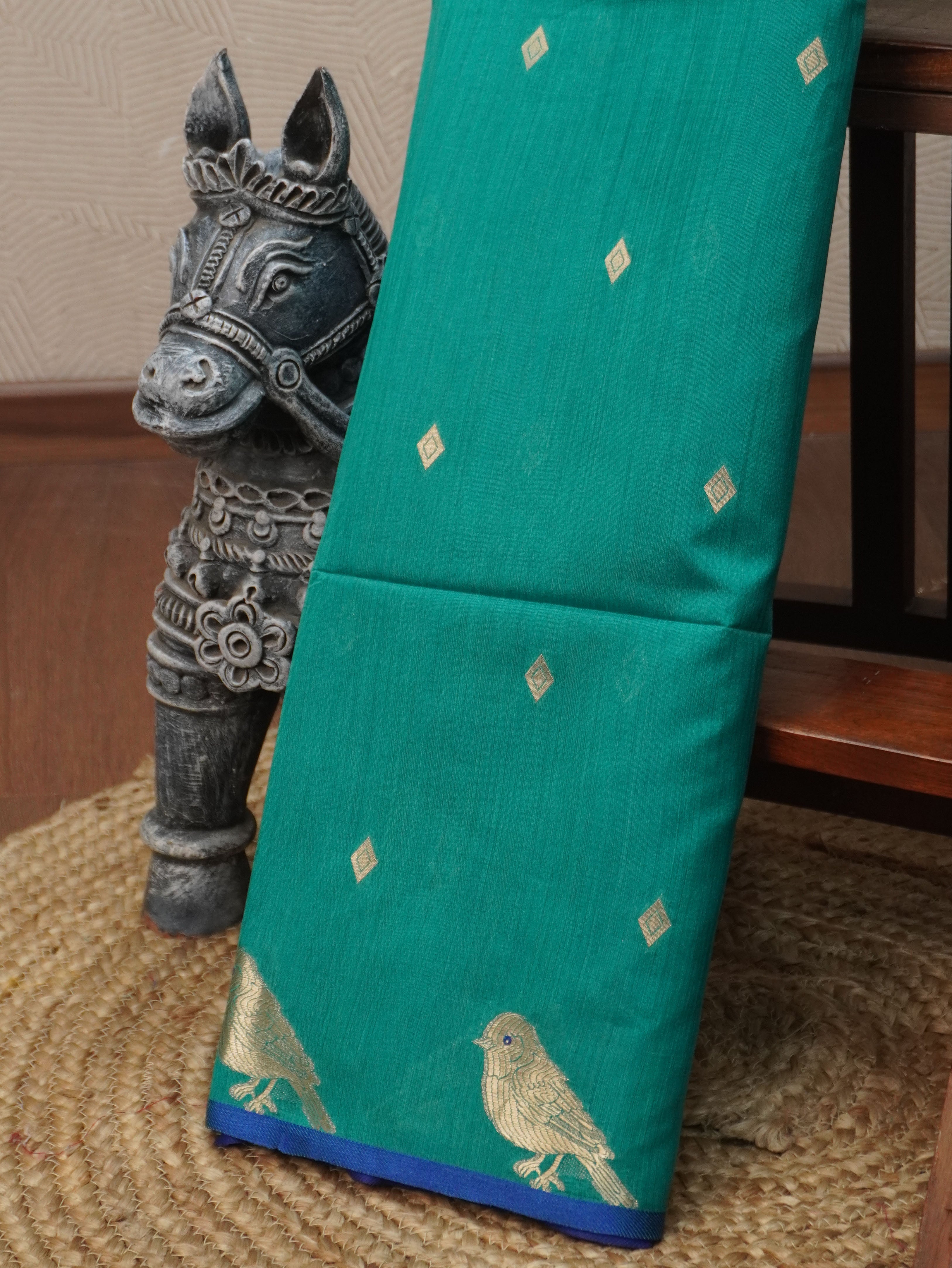 Raw Silk Saree | TTDS3460
