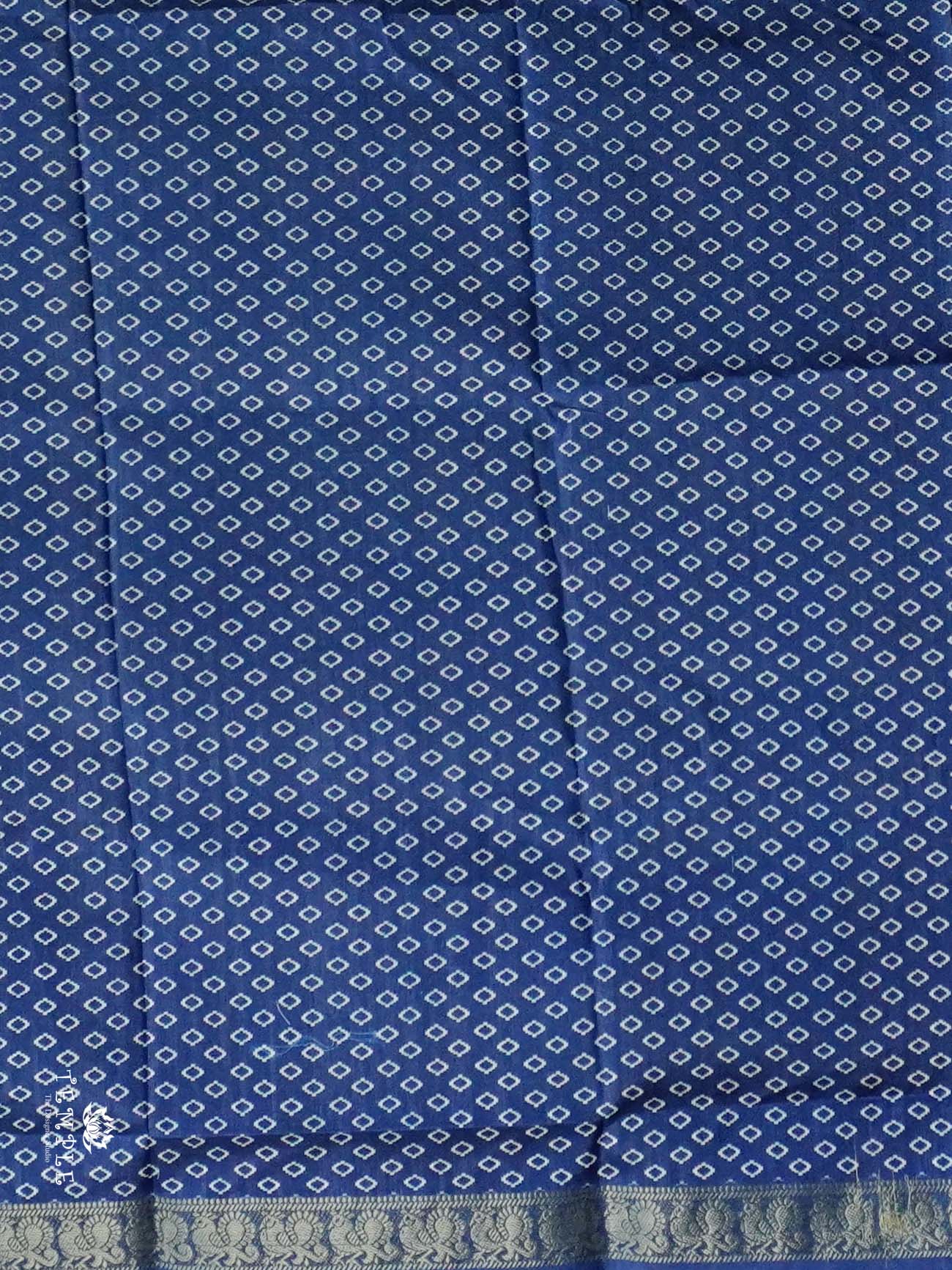 Leheriya Printed Chanderi Silk Cotton Saree | TTDS2559