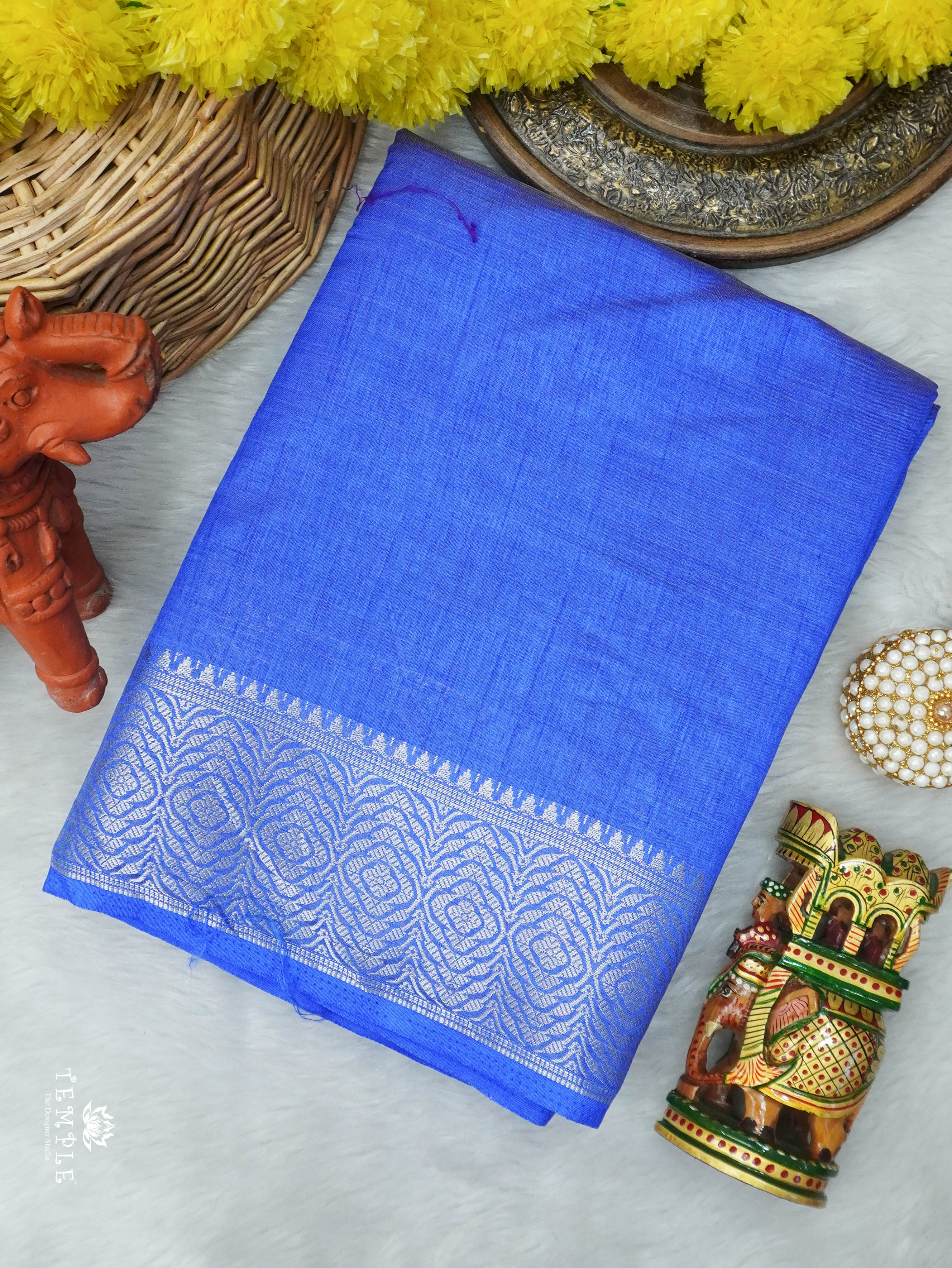 Semi Tussar Silk Saree | TTDS3052