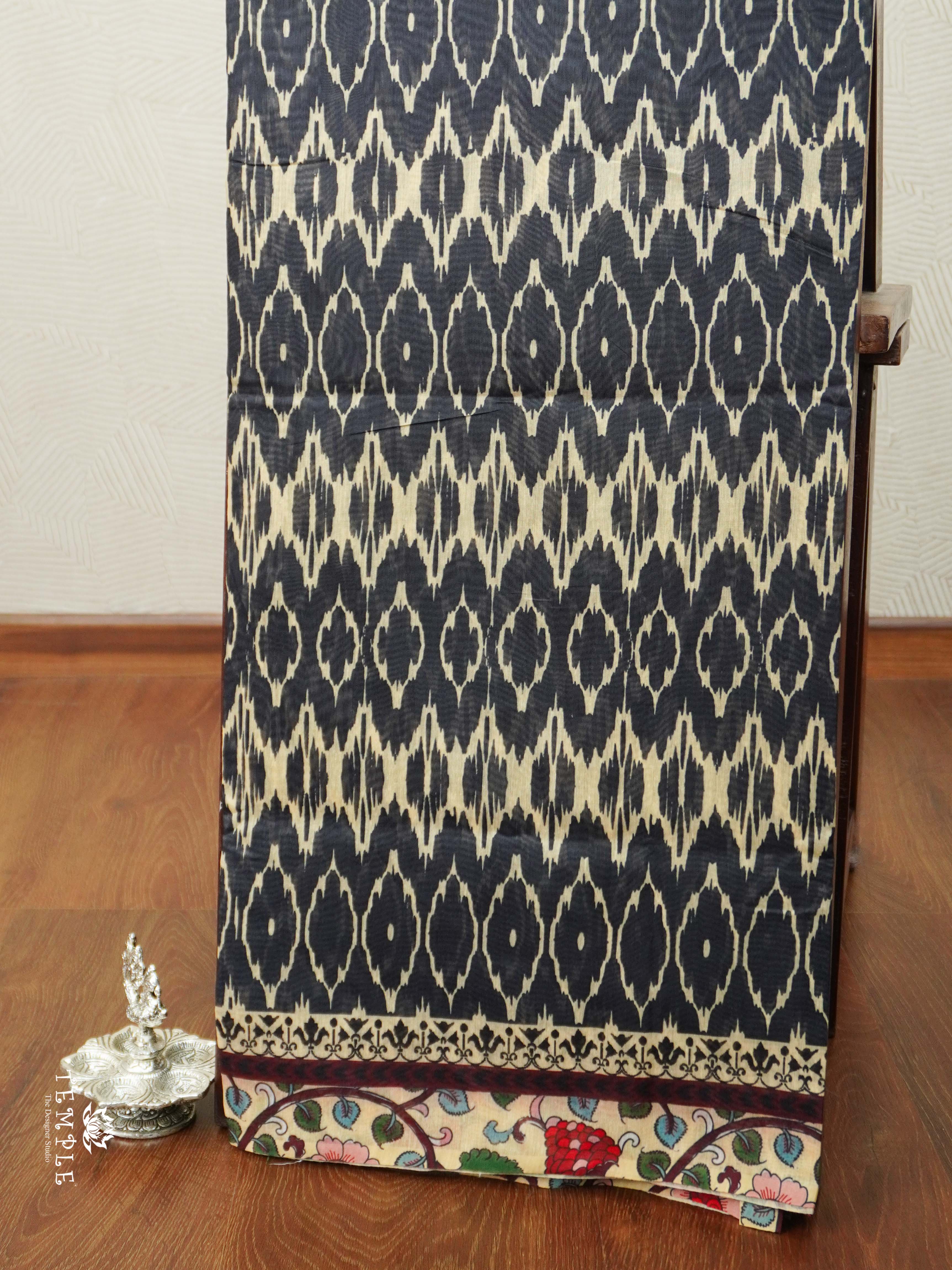 Varnika Printed Chanderi Cotton Saree | TTDS2098