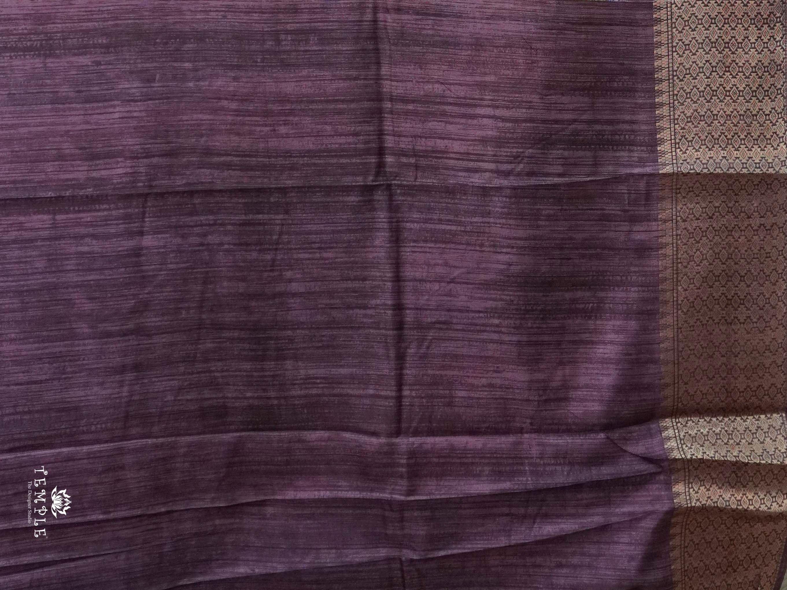 Floral Pattern Dola Silk Saree | TTDS2565