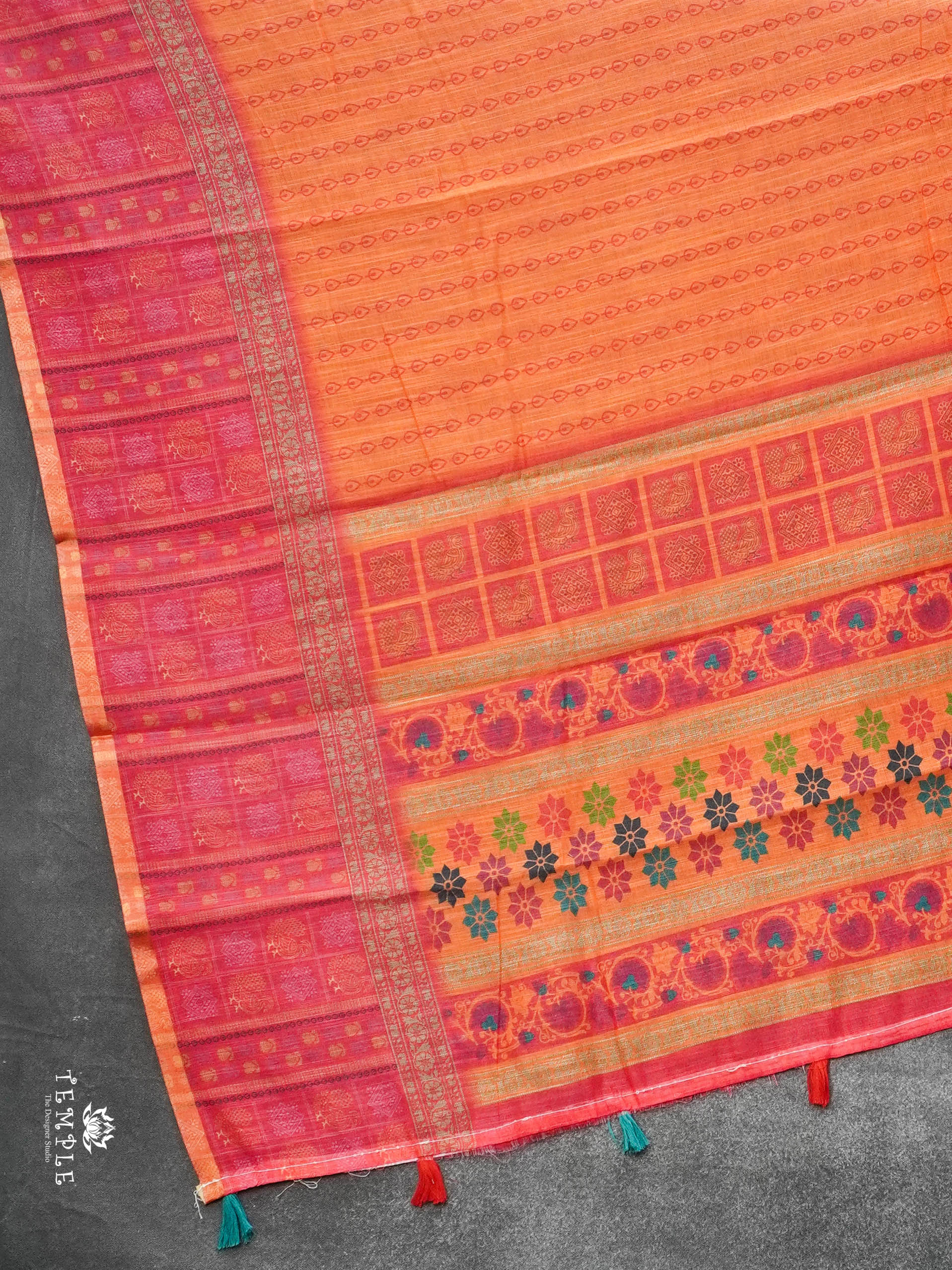 Chanderi Cotton Saree | TTDS3041