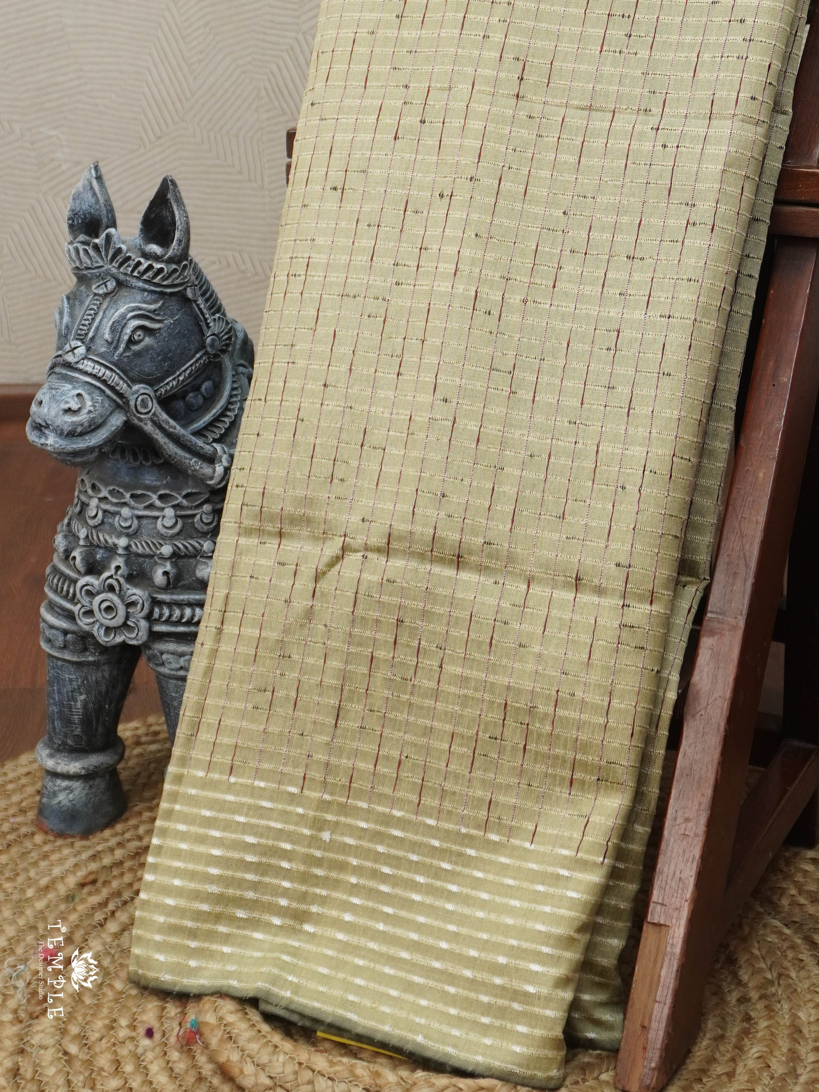 Handloom Raw Silk Saree | TTDS2337