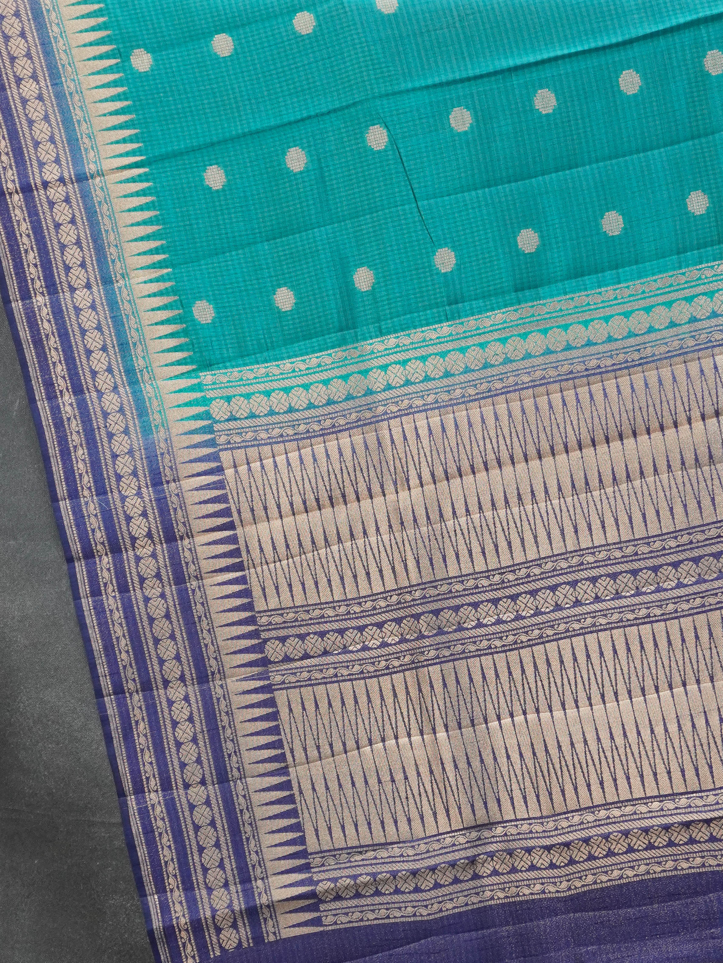 Semi Tussar Silk Saree | TTDS3482