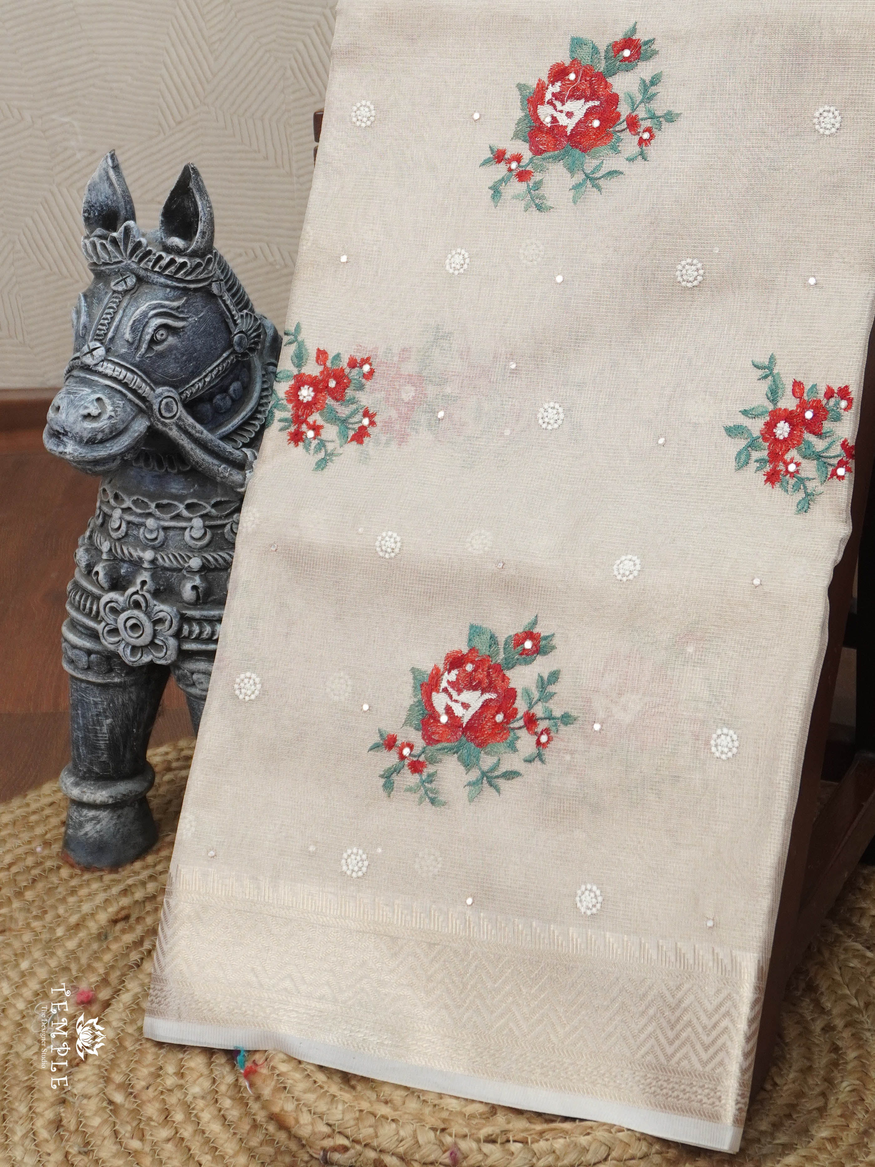 Tissue Zari Kota Saree | TTDS3044