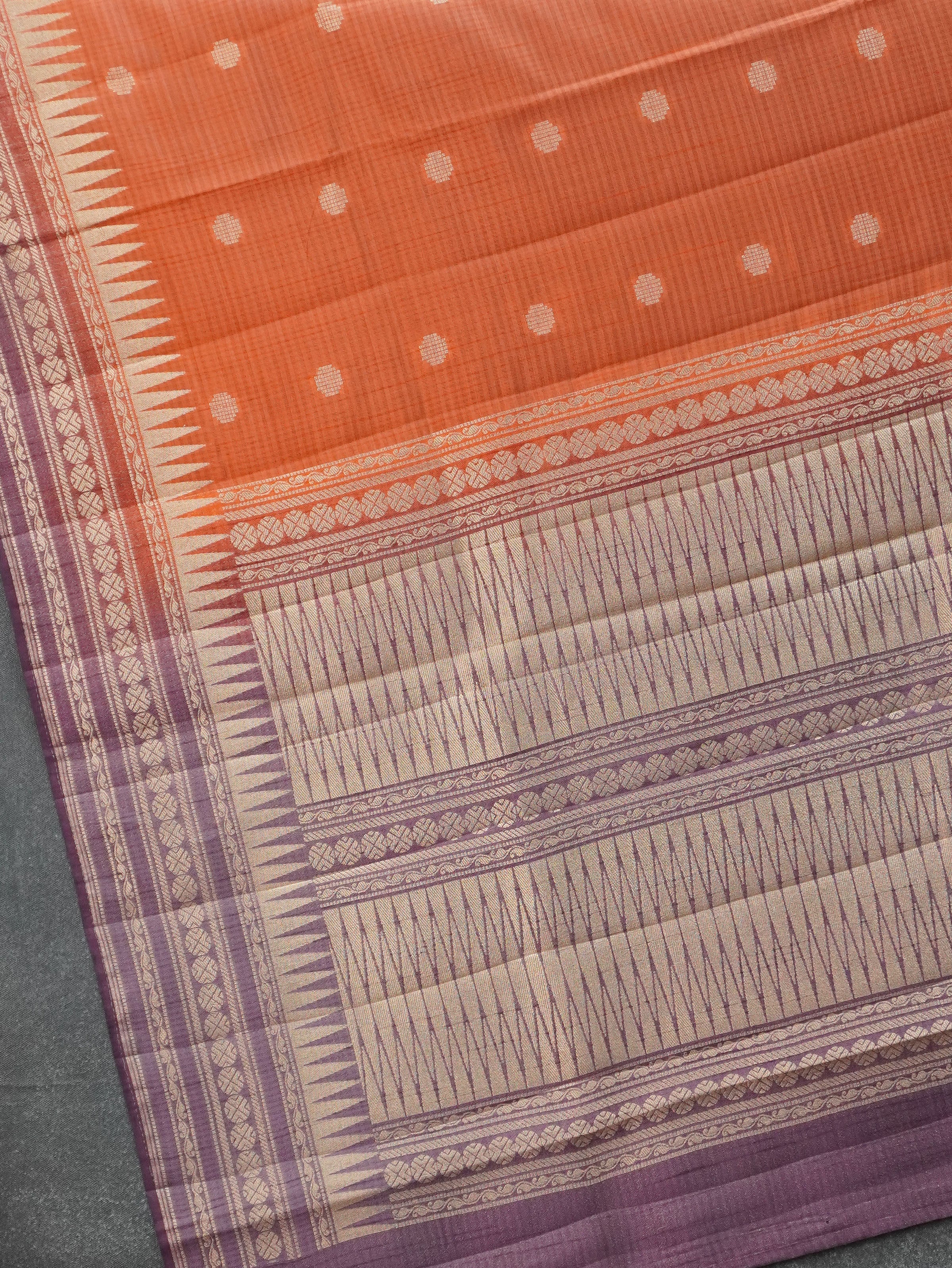 Semi Tussar Silk Saree | TTDS3482