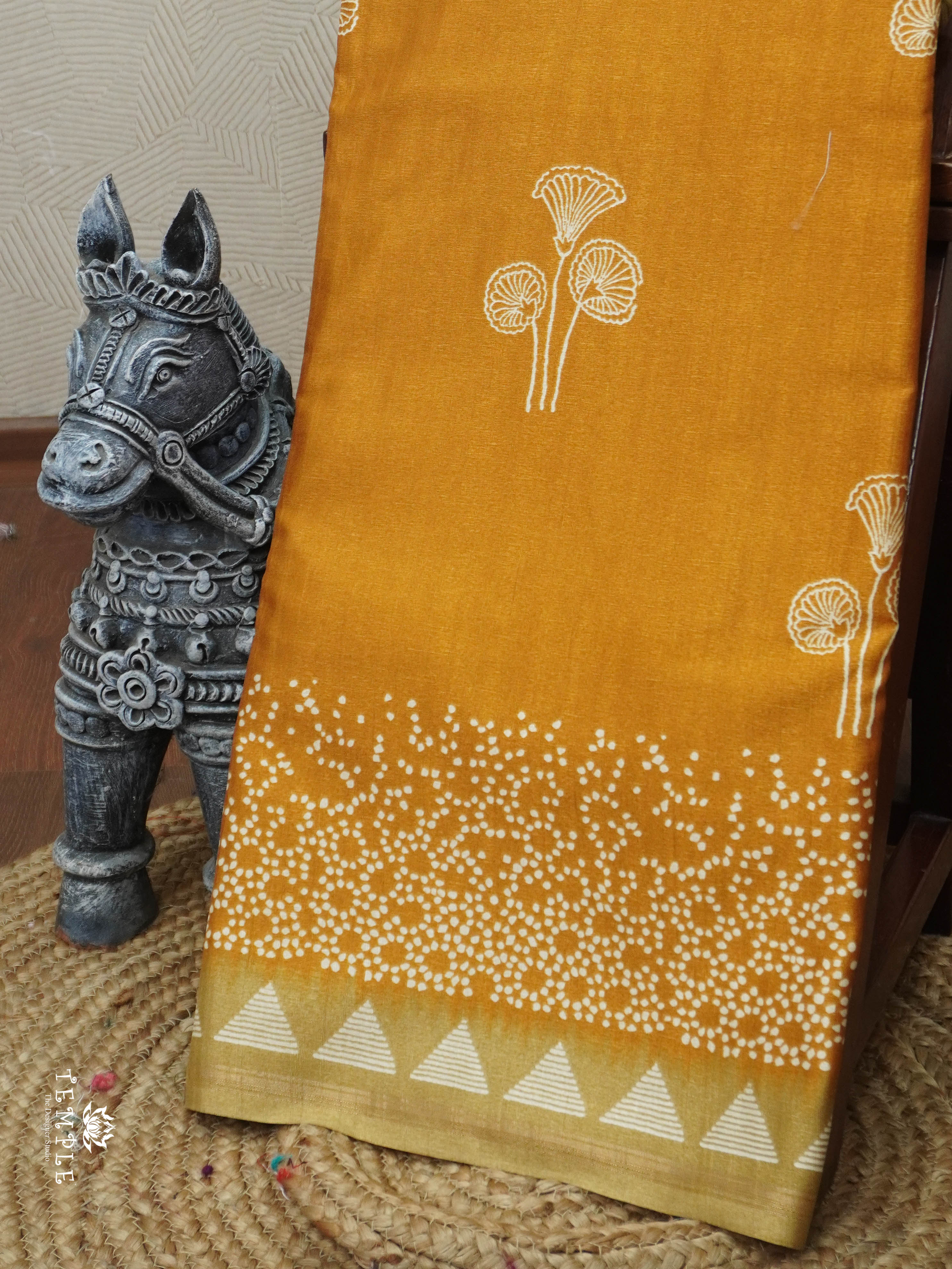 Chanderi Cotton Saree | TTDS3049