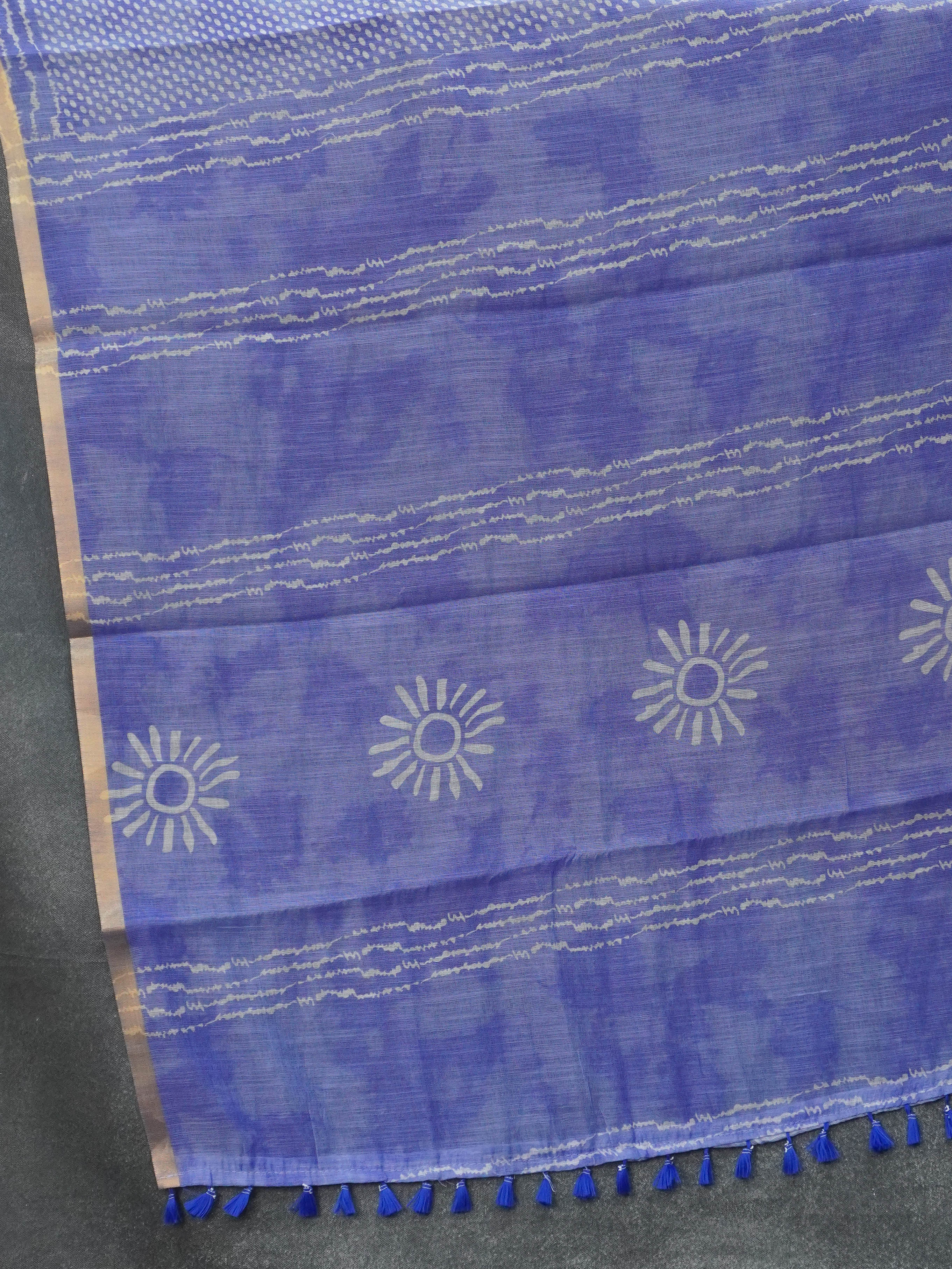Linen Cotton Saree | TTDS3490