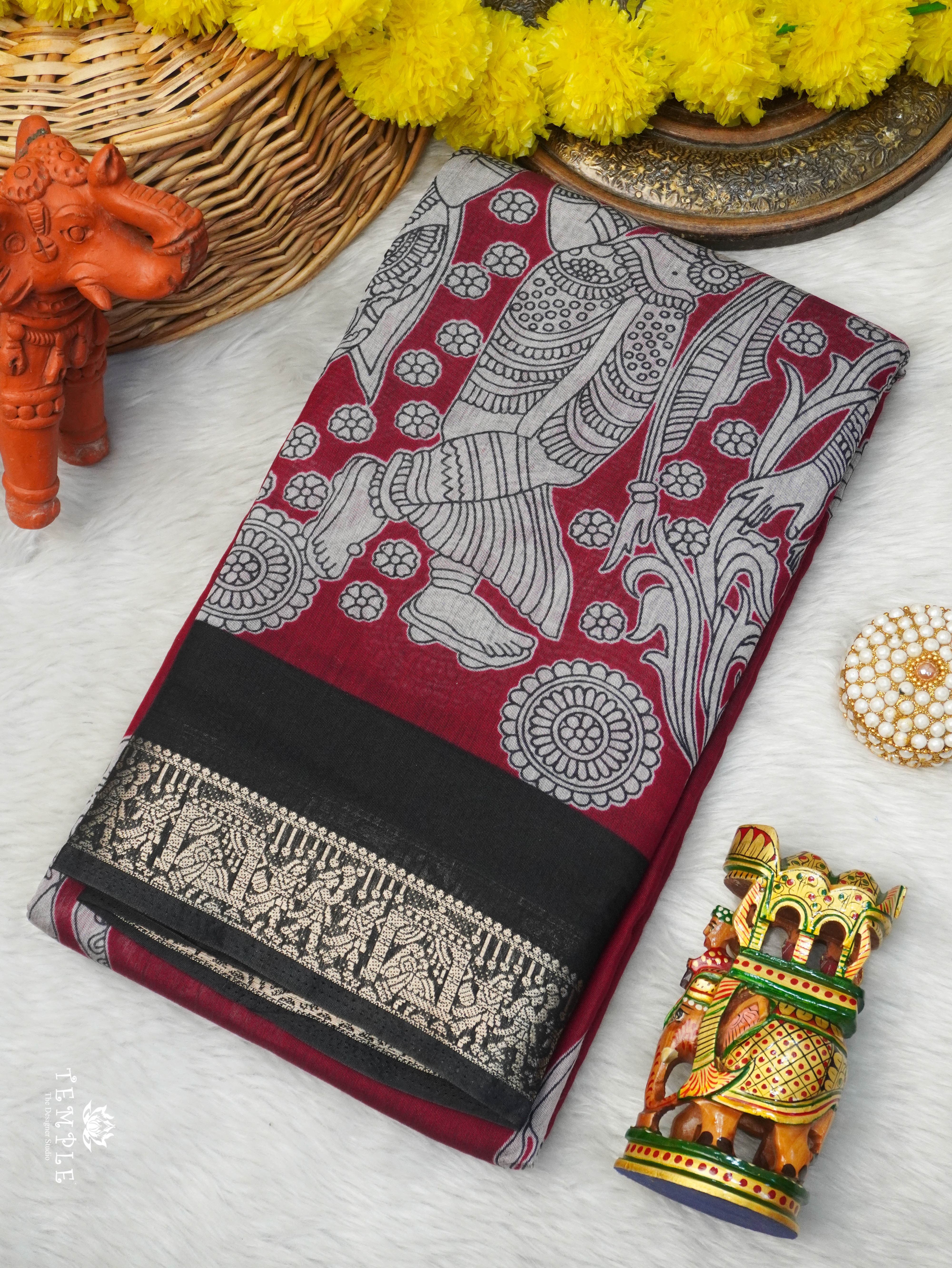 Mangalagiri Cotton Saree | TTDS3043