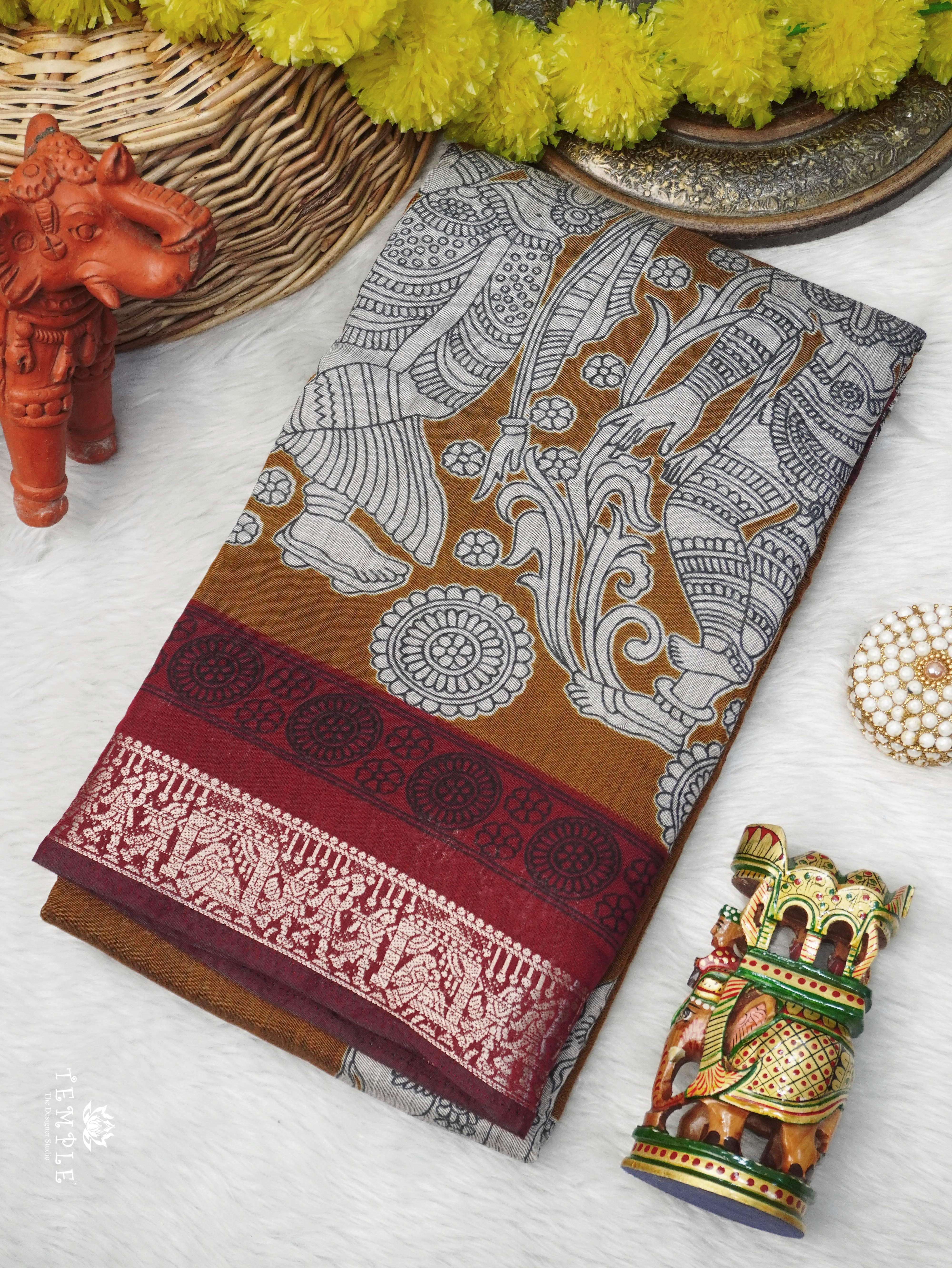 Mangalagiri Cotton Saree | TTDS3043