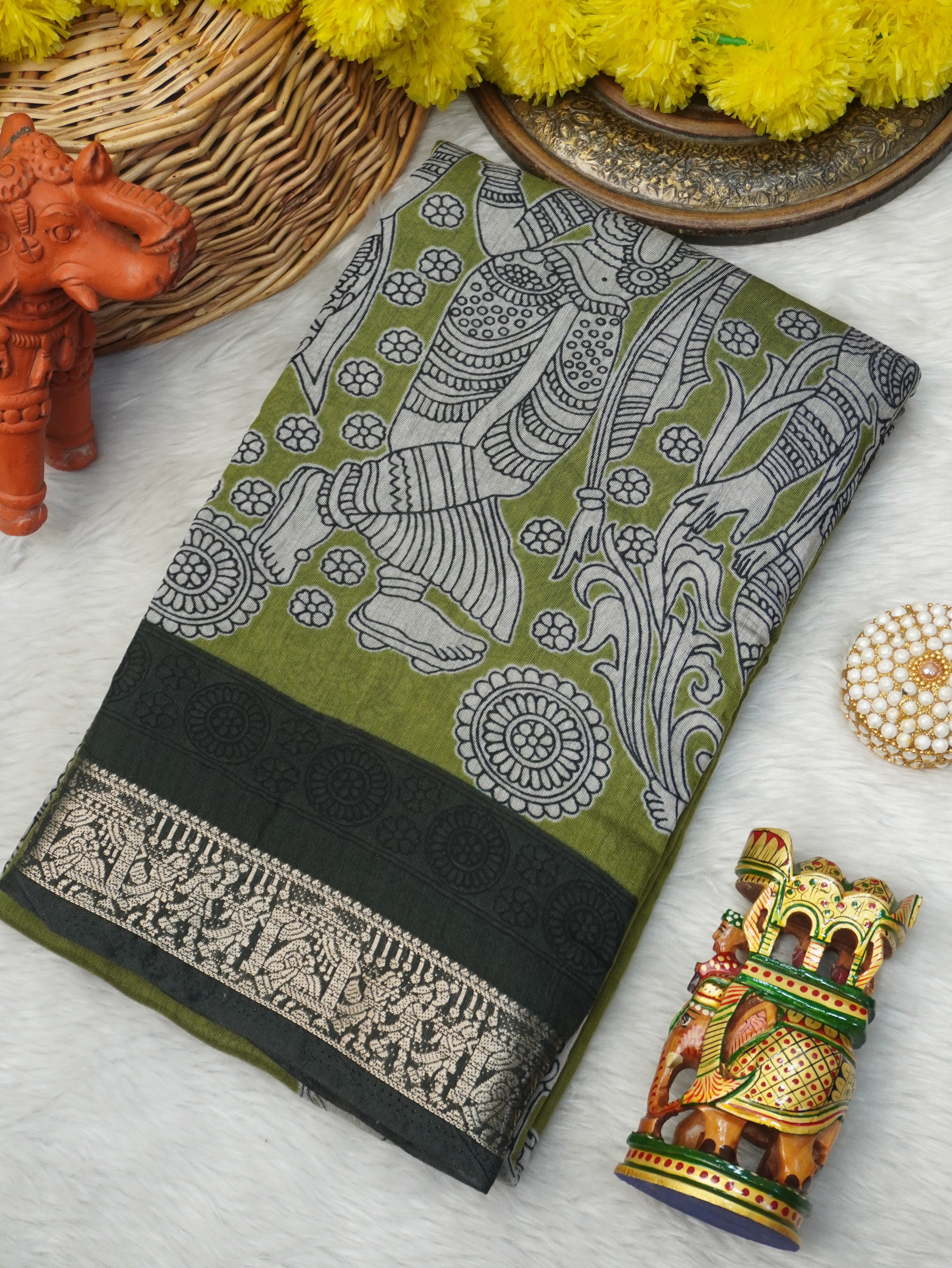 Mangalagiri Cotton Saree | TTDS3043