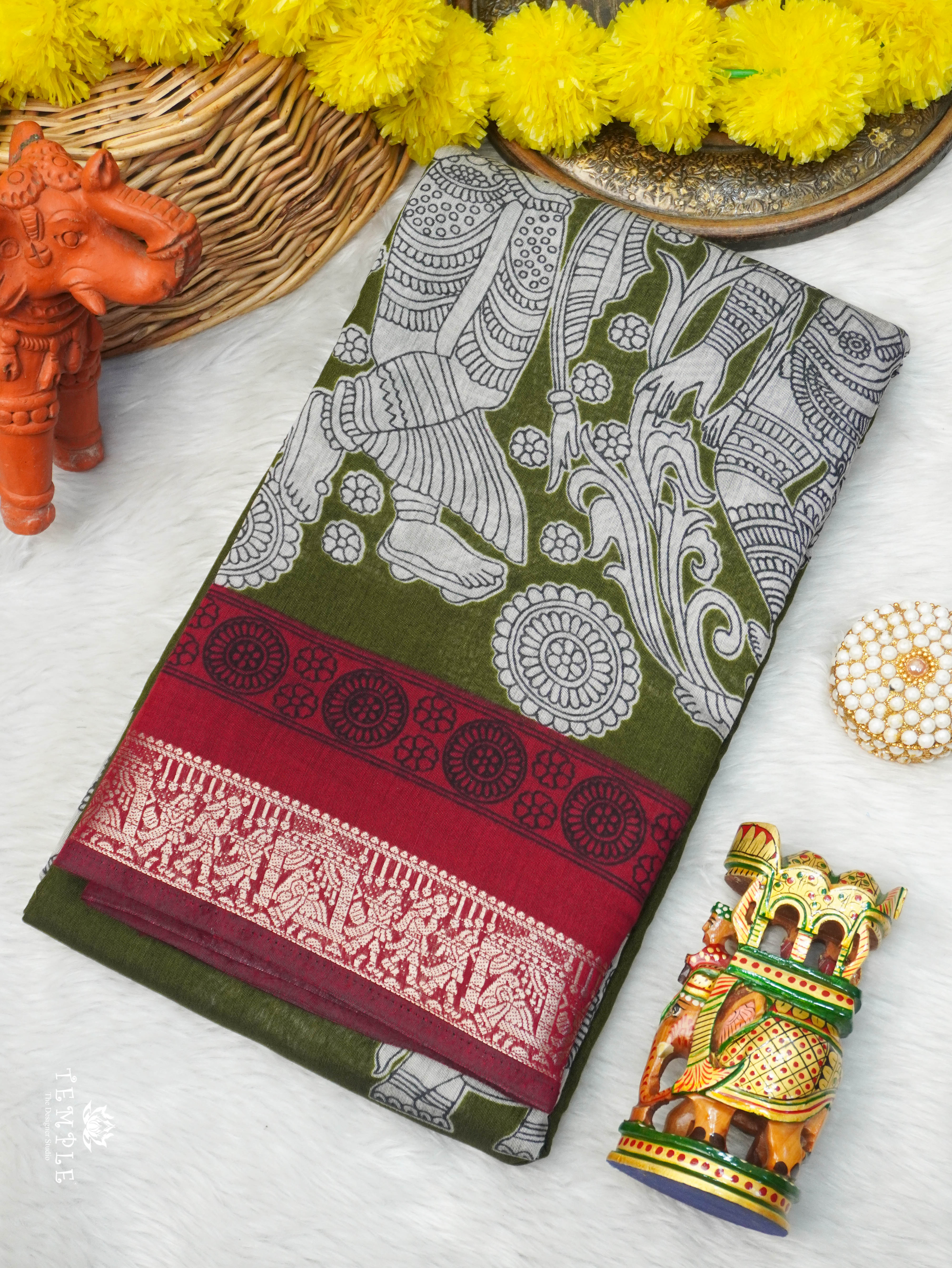 Mangalagiri Cotton Saree | TTDS3043