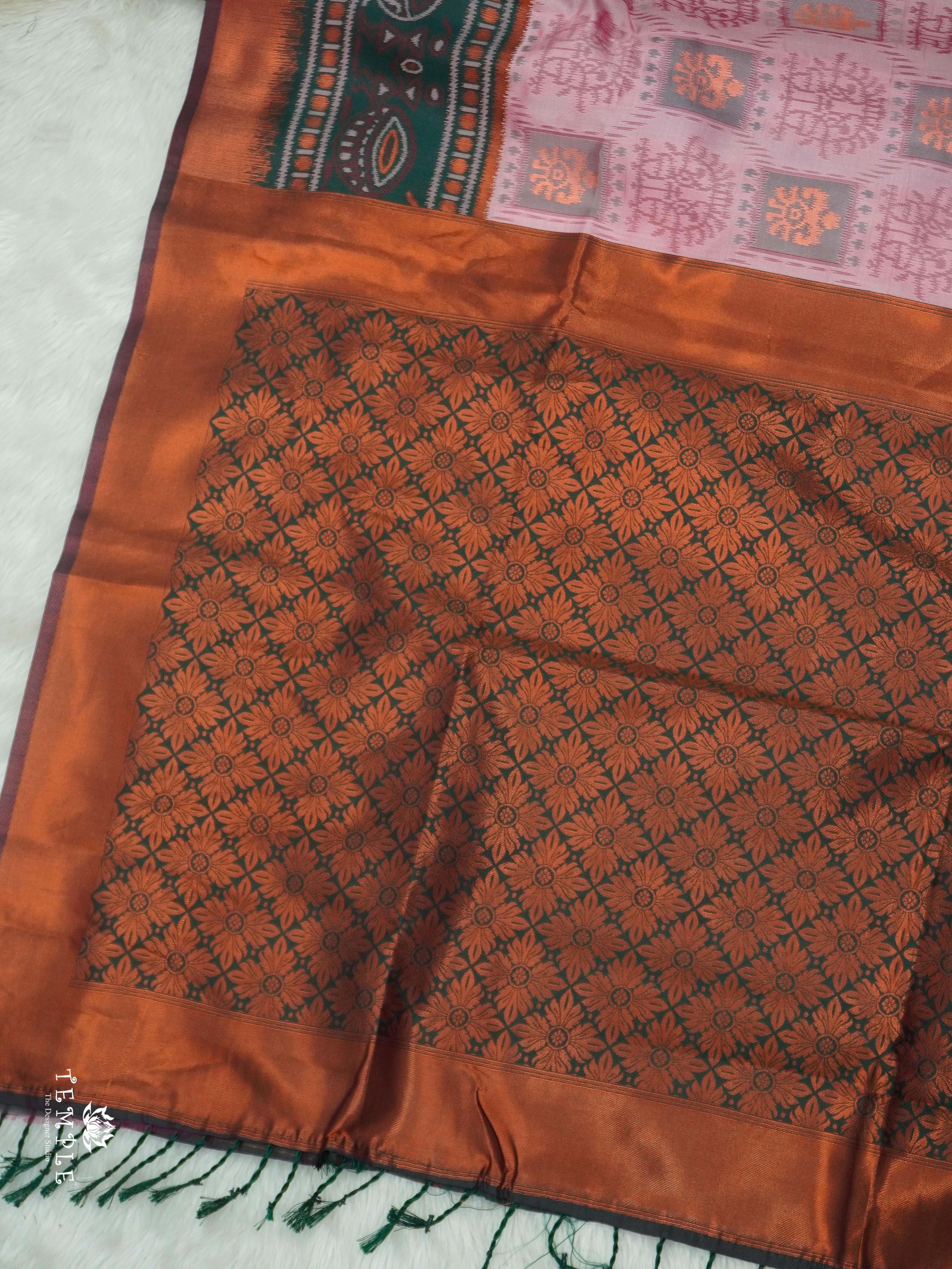 Warli Printed Art Silk Sarees | TTDS2569 | Design 2