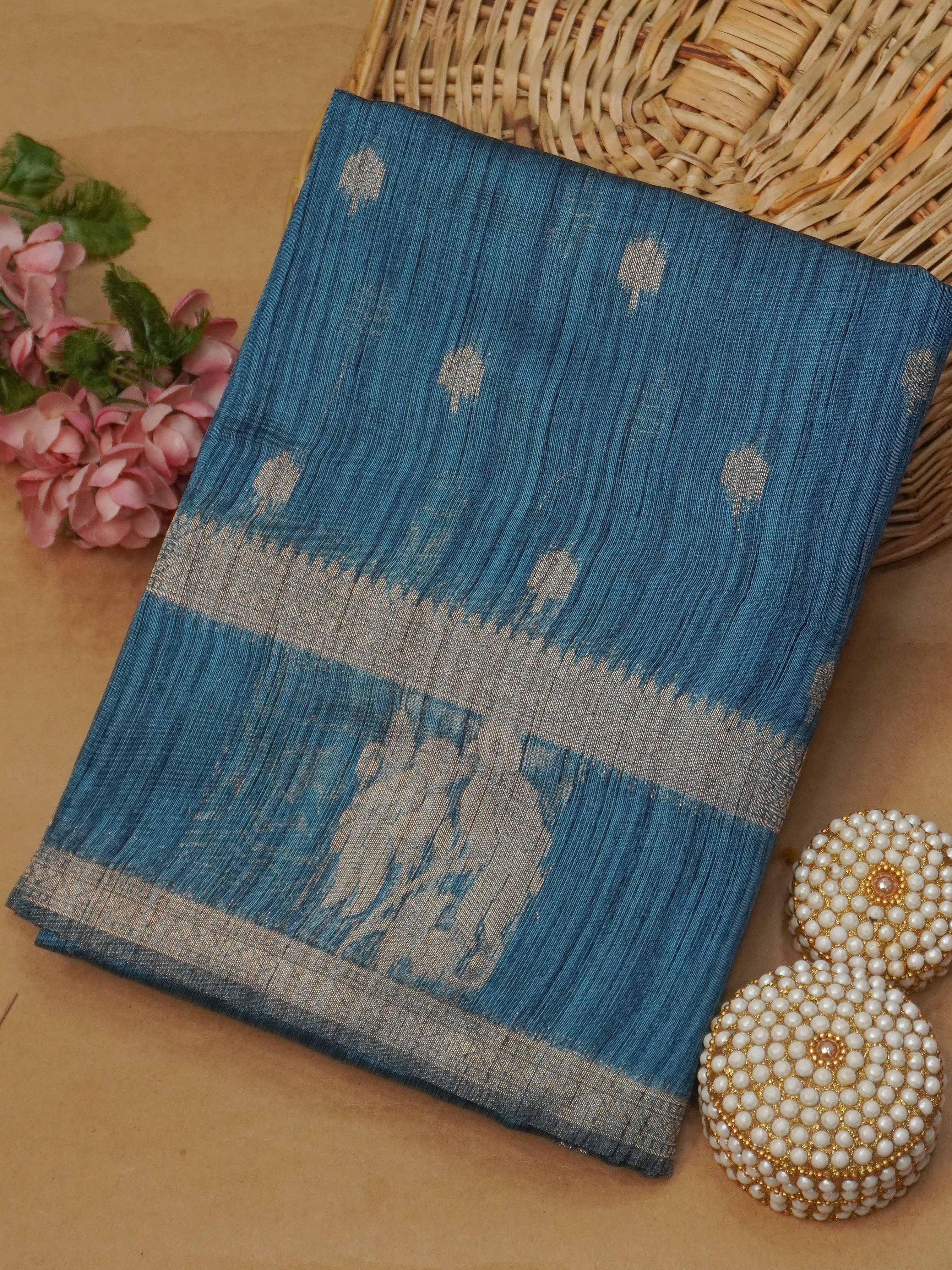Kora Banarasi Saree | TTDS3503