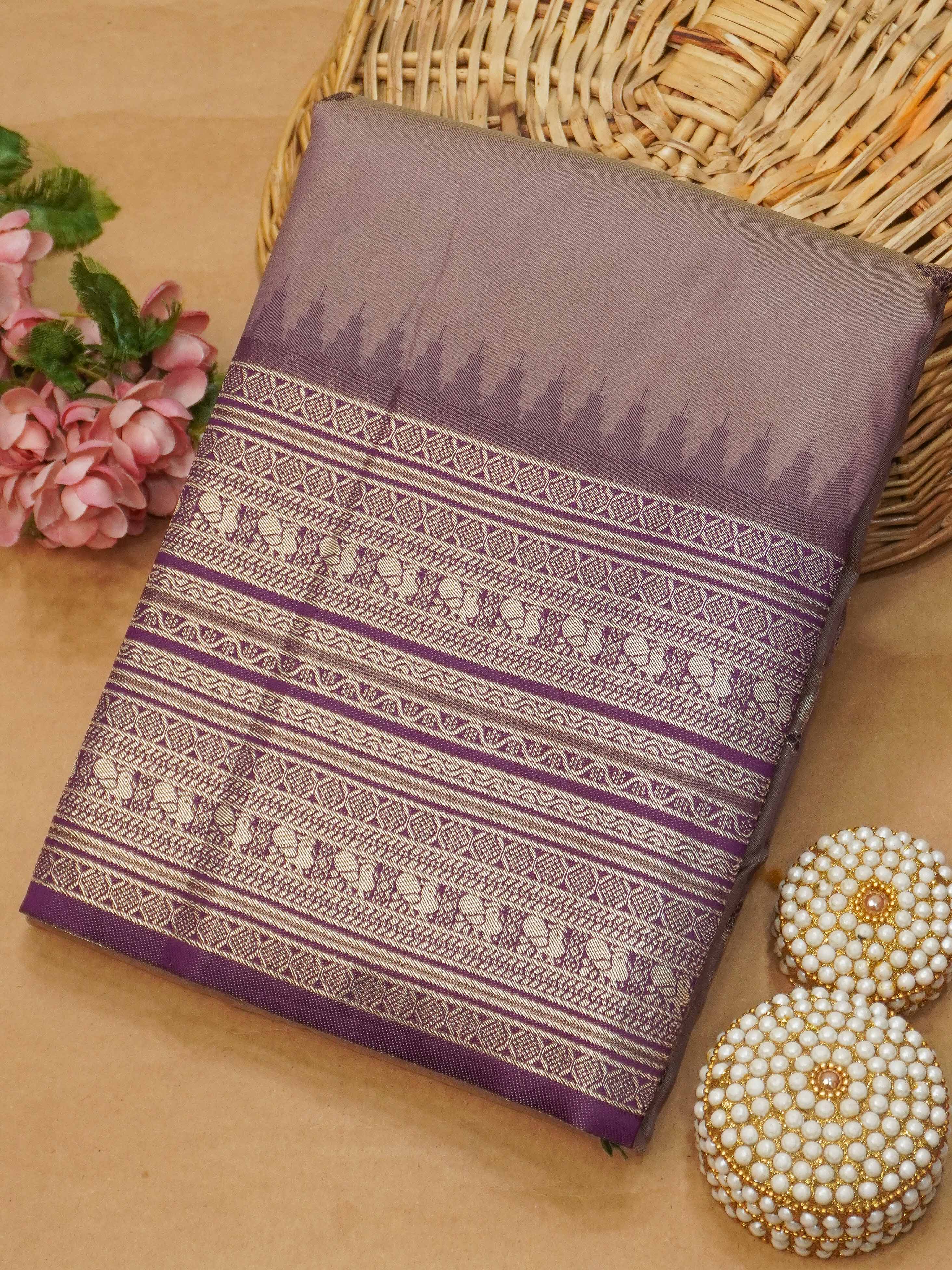 Semi Silk Saree | TTDS3486