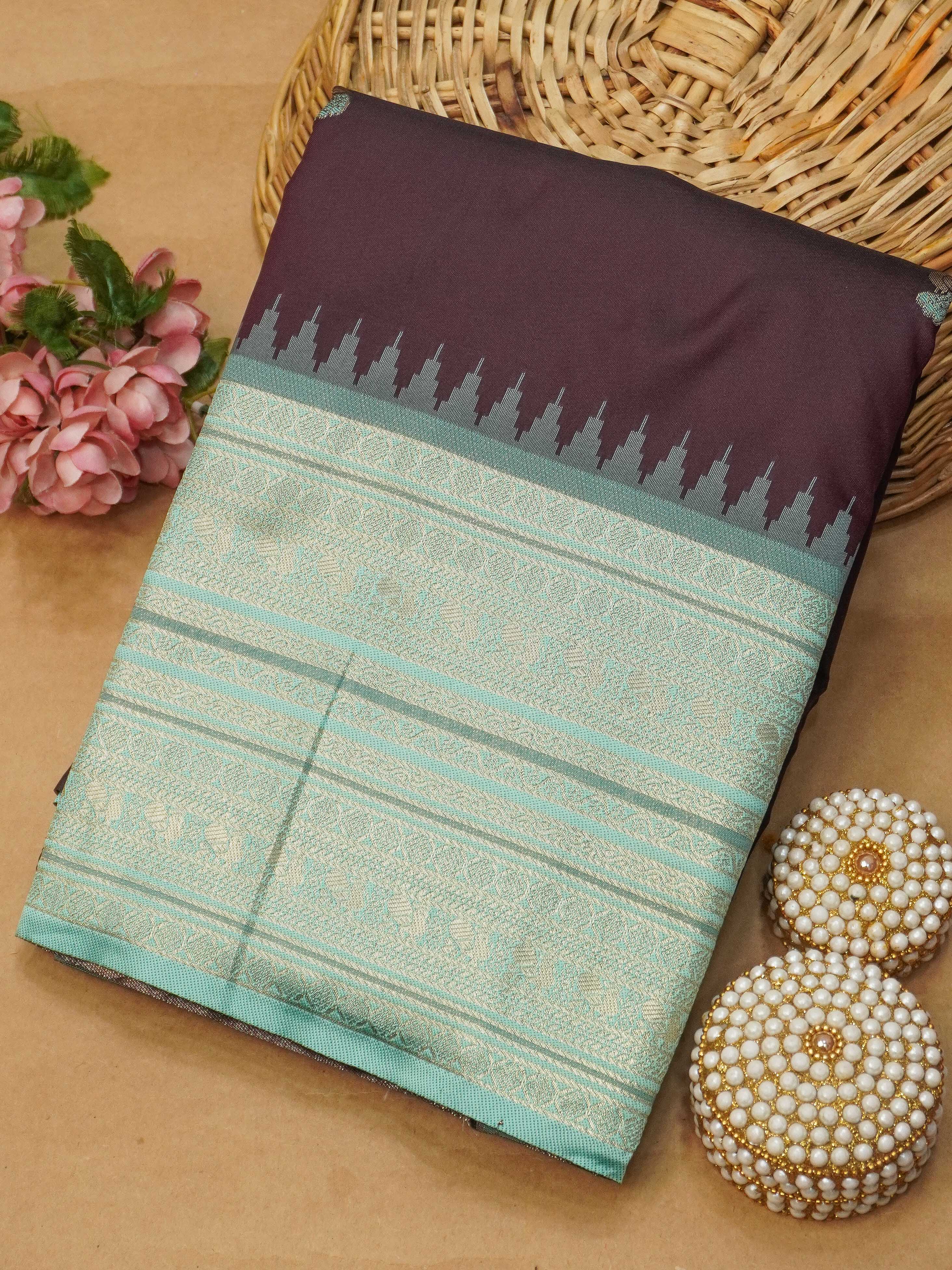 Semi Silk Saree | TTDS3486