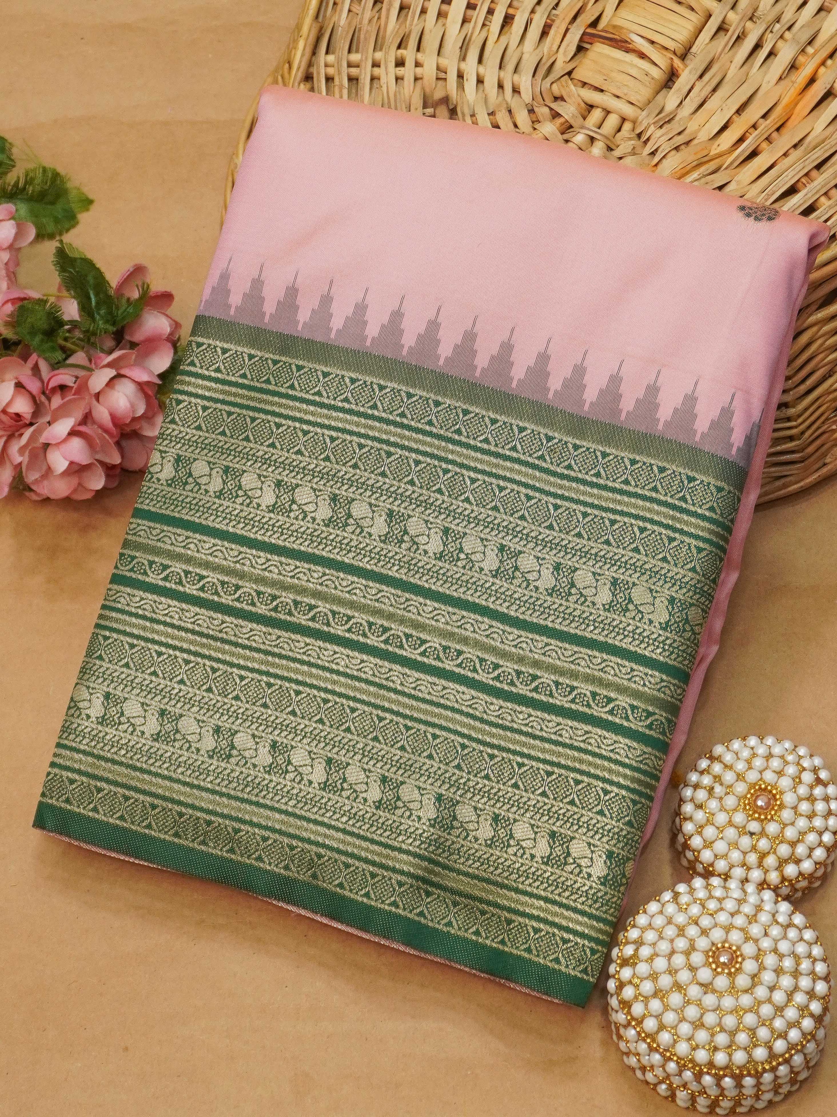 Semi Silk Saree | TTDS3486
