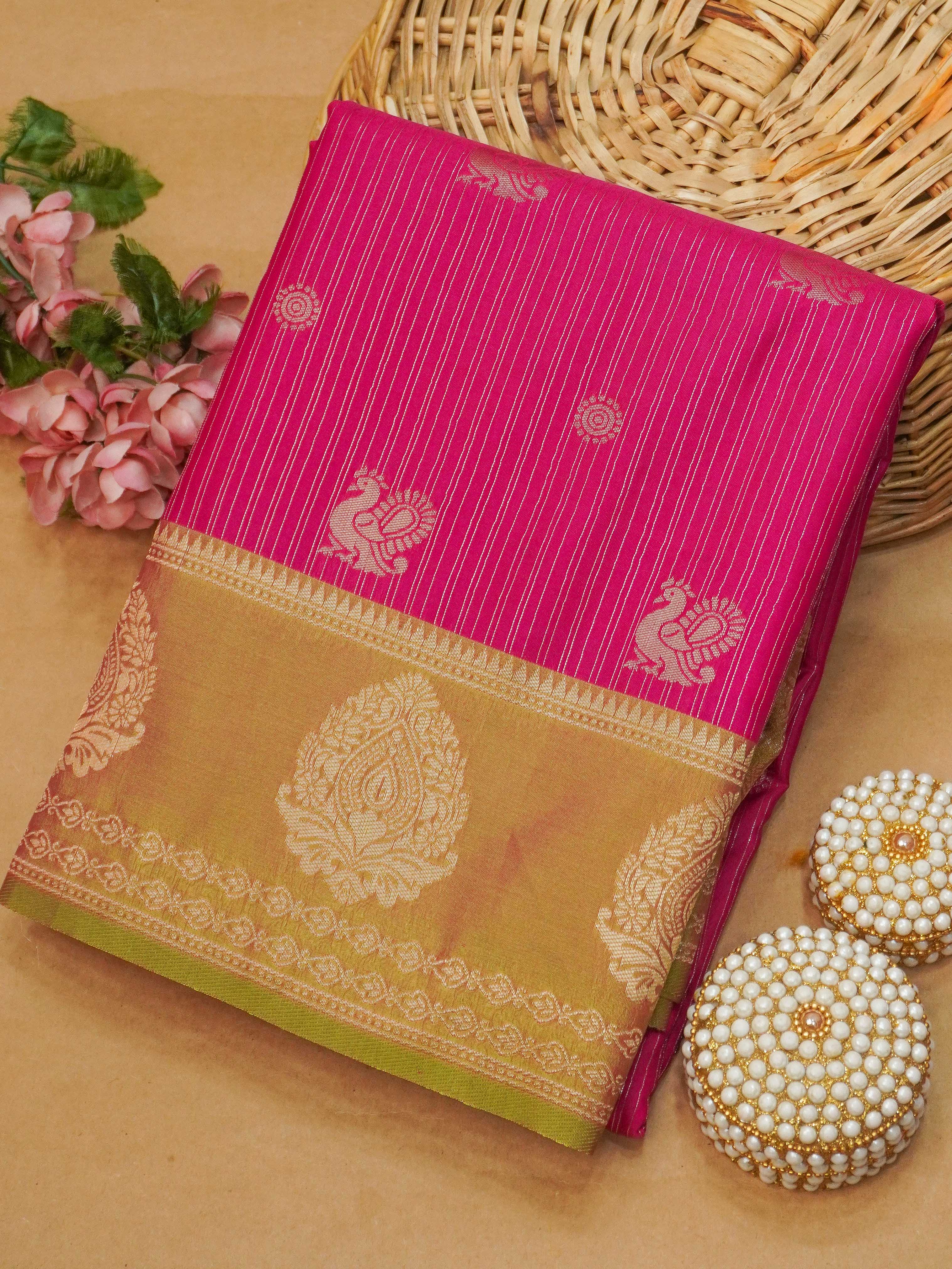Semi Silk Saree | TTDS3505