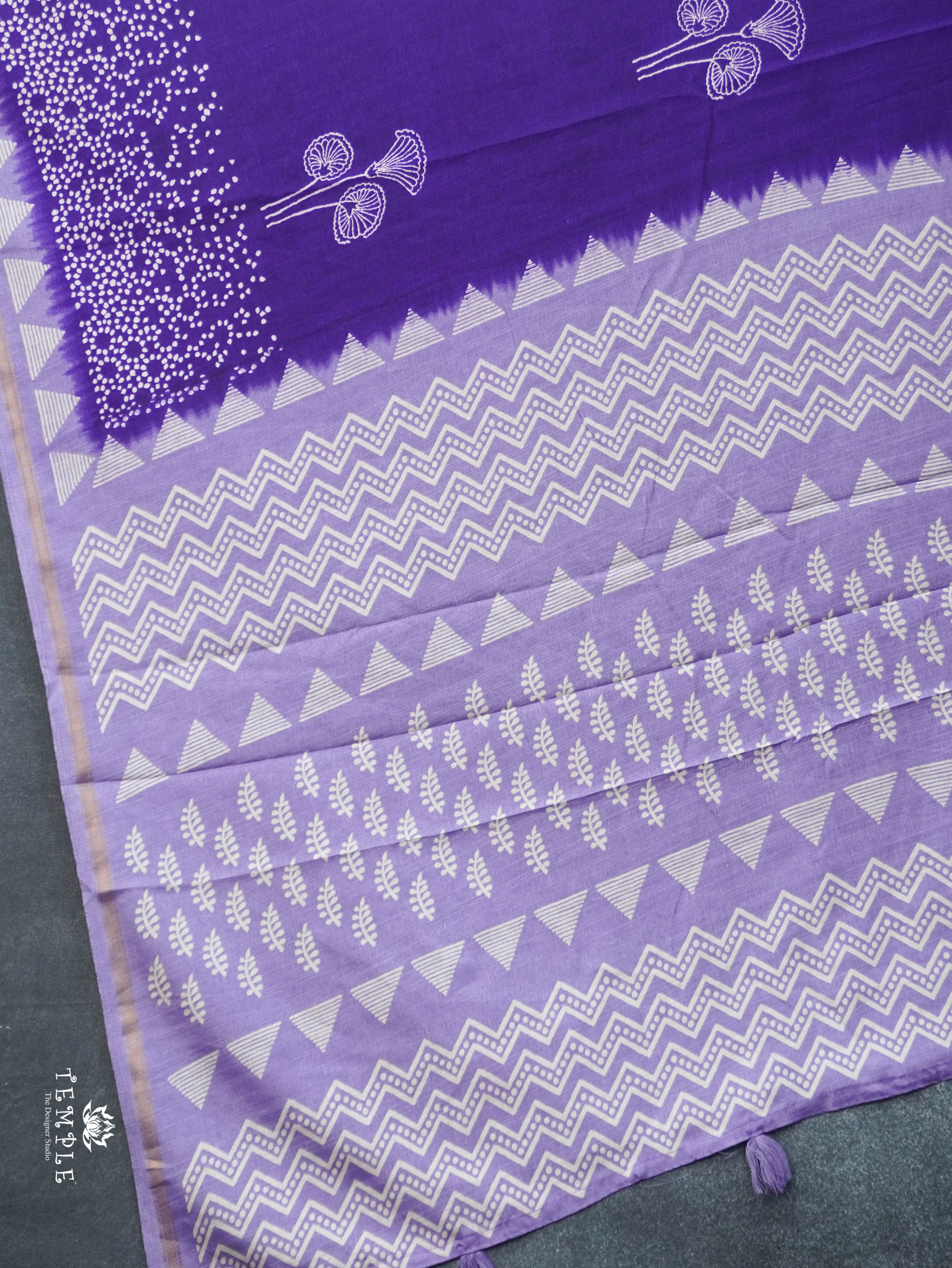 Chanderi Cotton Saree | TTDS3049