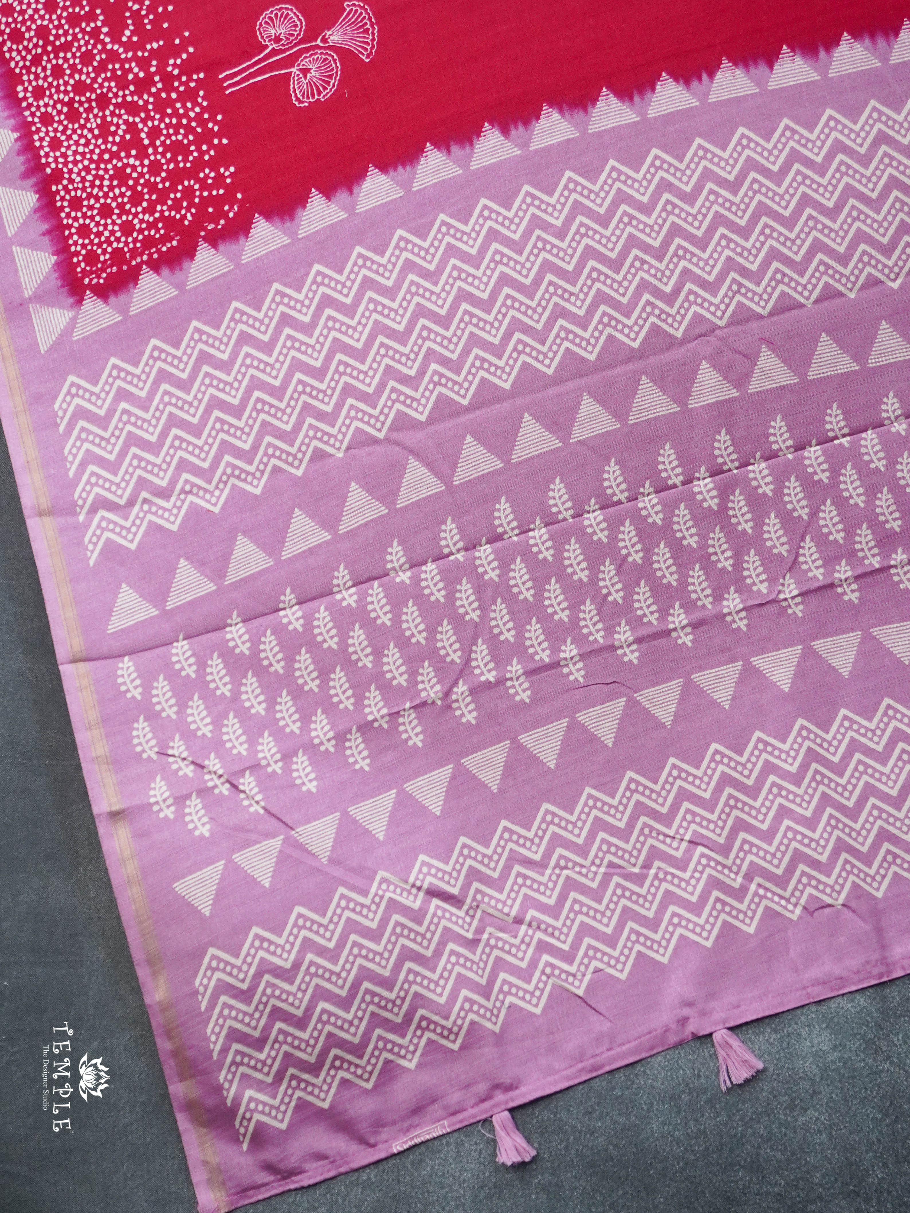 Chanderi Cotton Saree | TTDS3049