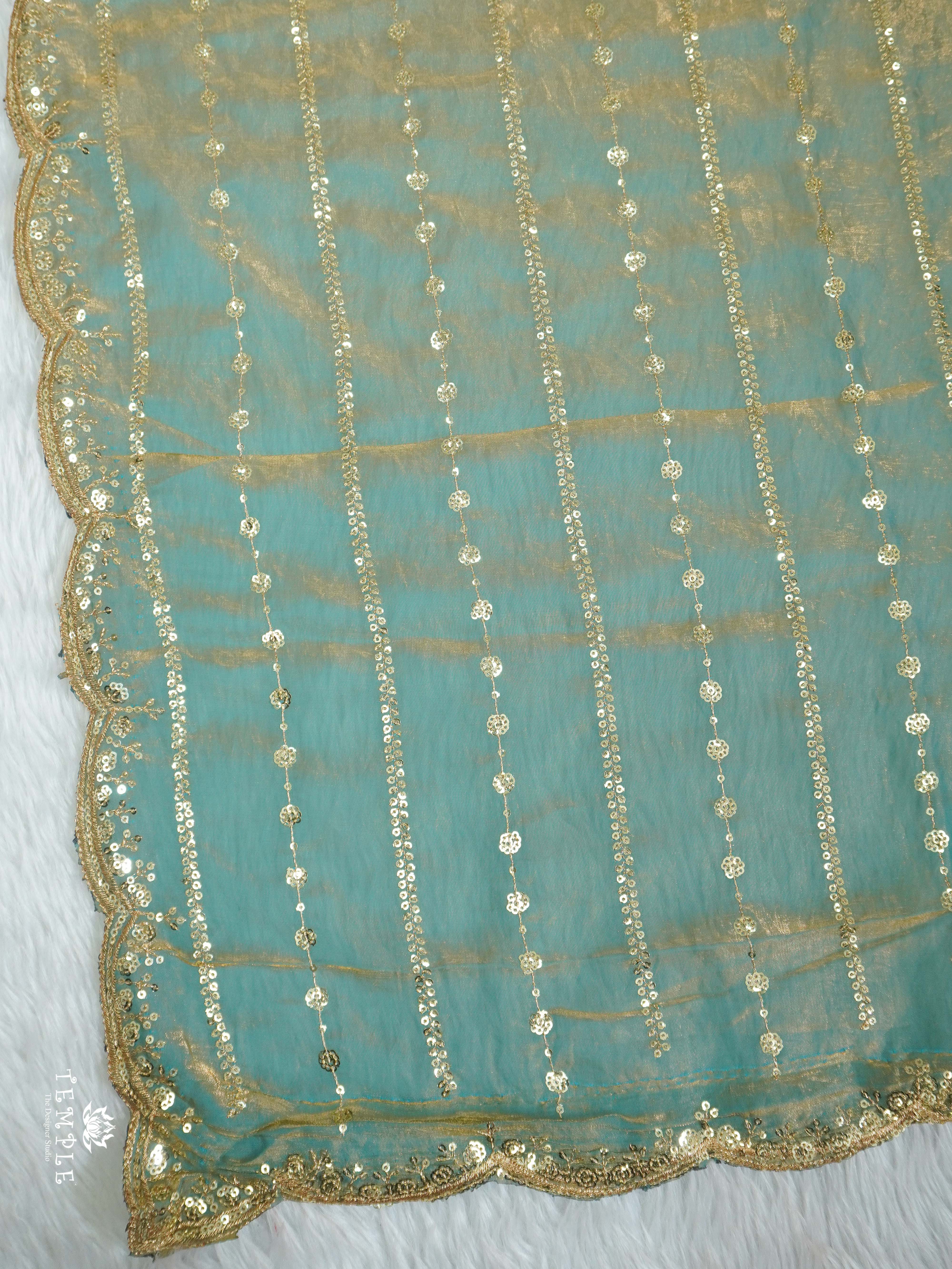 Designer Saree With Zari Embroidery Work | TTDS2562