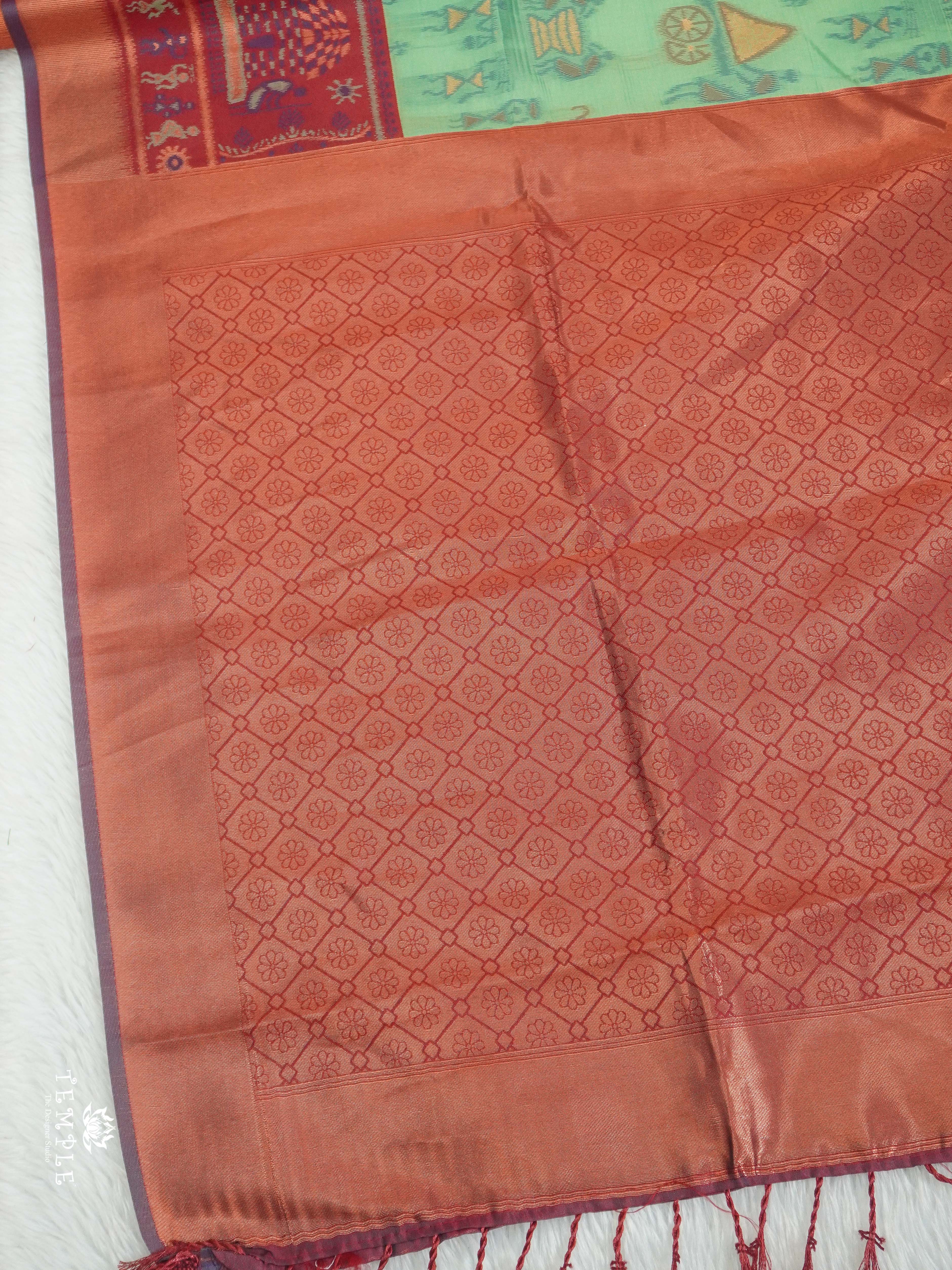 Warli Printed Art Silk Sarees | TTDS2582 | Design 6